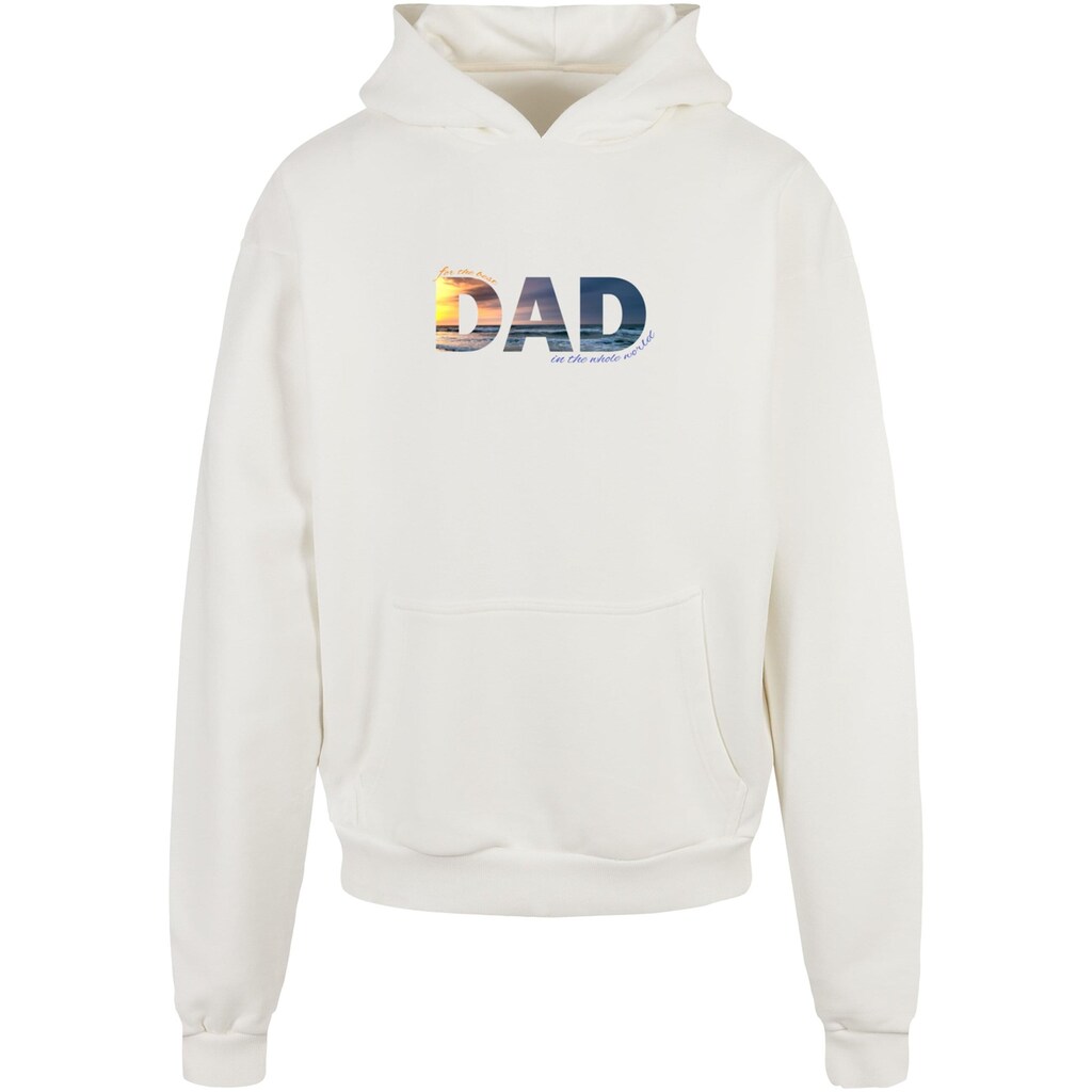 Merchcode Kapuzensweatshirt »Merchcode Herren For The Best Dad Ultra Heavy Cotton Box Hoody«, (1 tlg.)