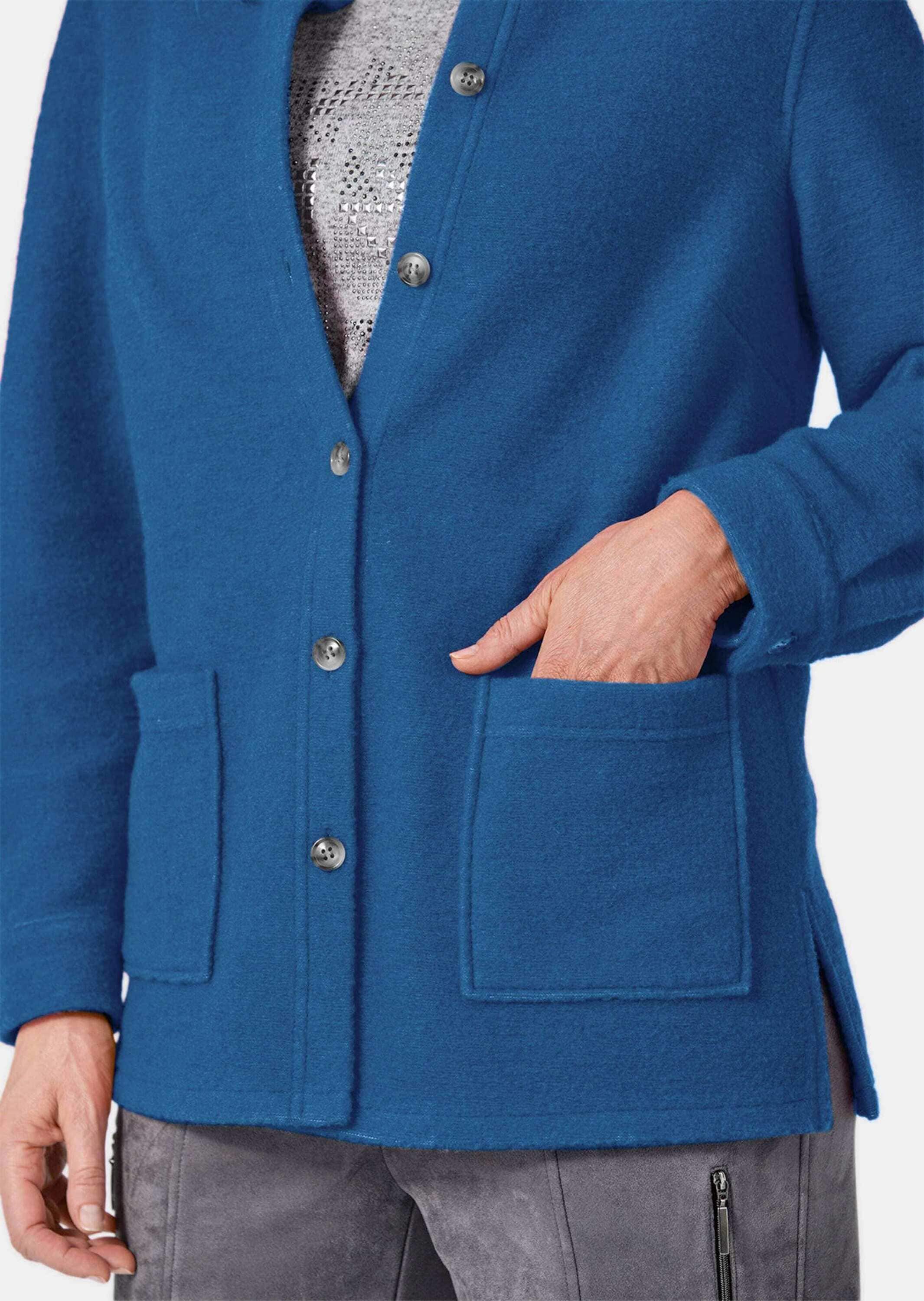 GOLDNER Sommerjacke »Hemdjacke Hemdjacke mit Wollanteil«
