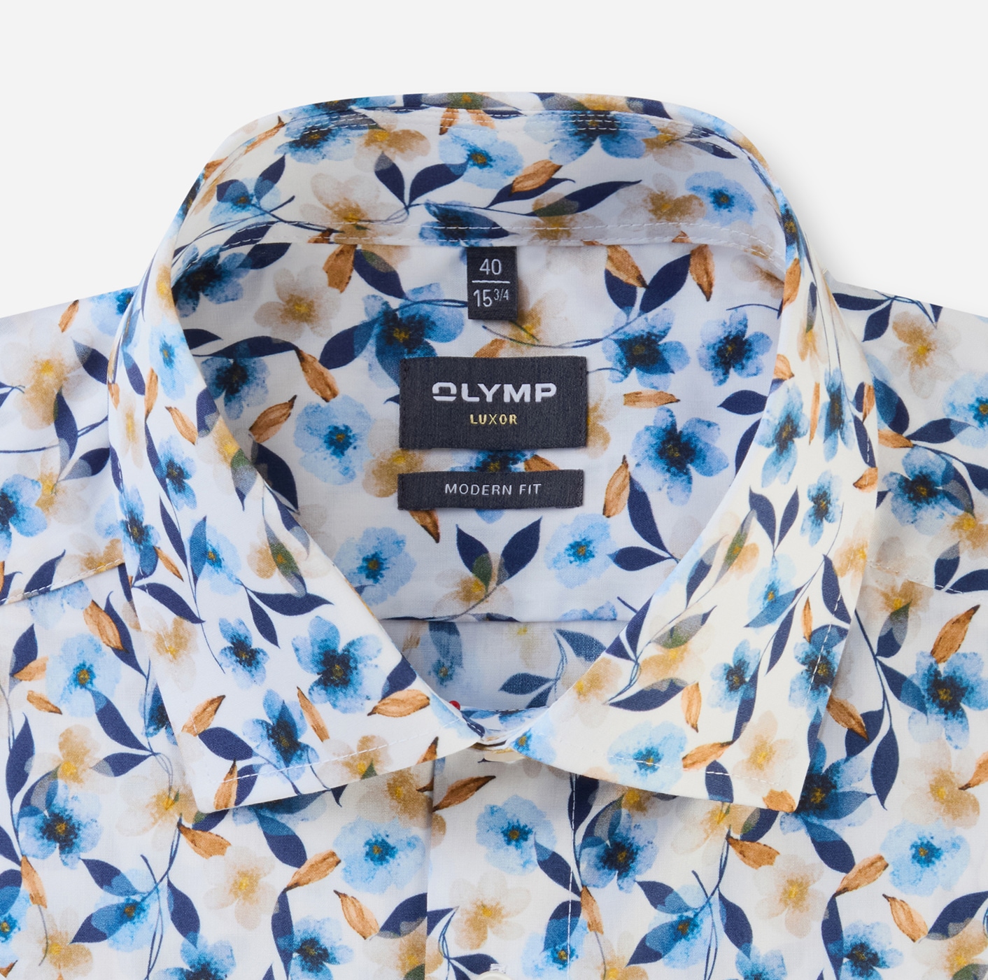 OLYMP Kurzarmhemd »Luxor modern fit«, mit floralem Print