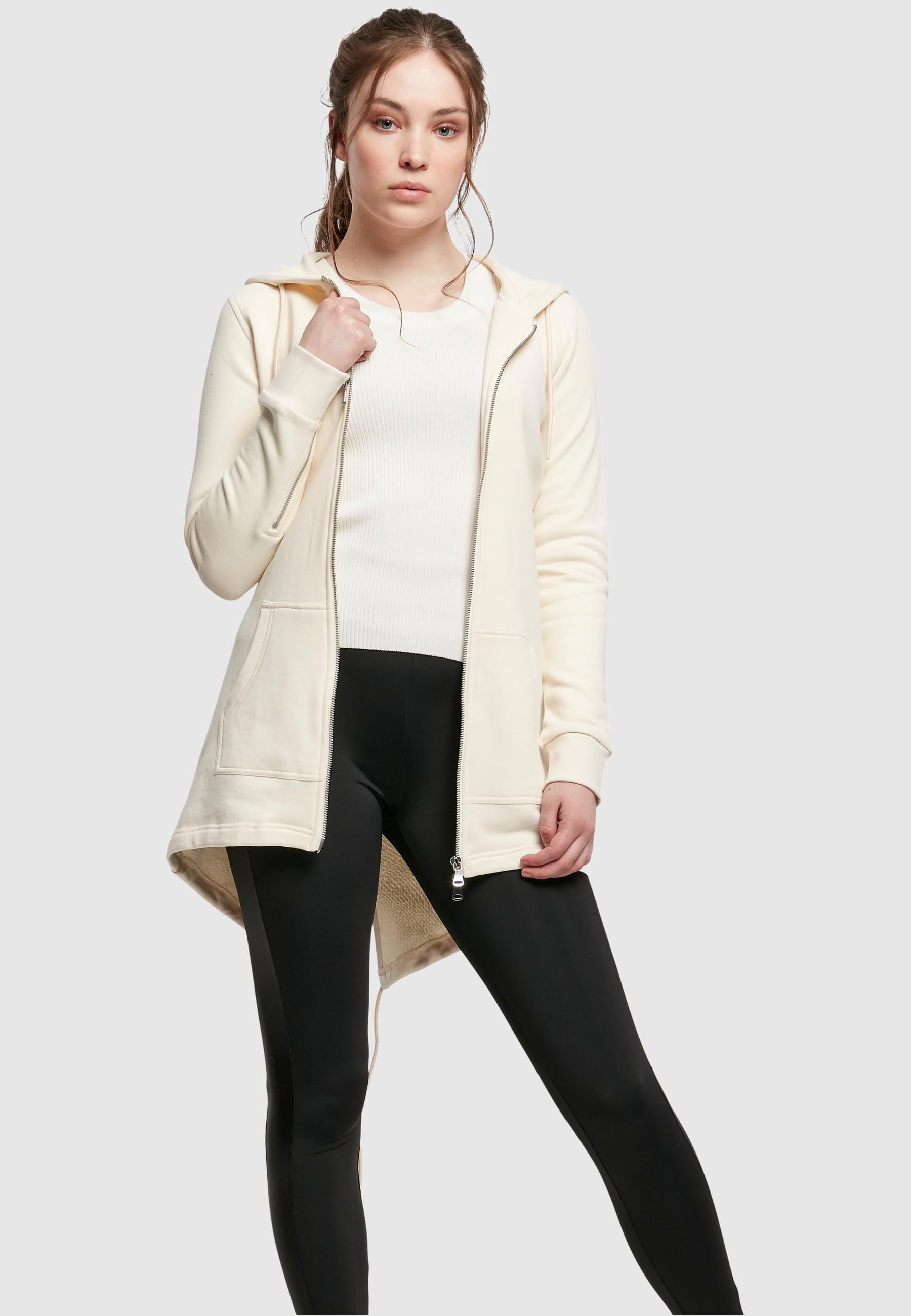 URBAN CLASSICS Sweatjacke »Urban Classics Damen Ladies Sweat«