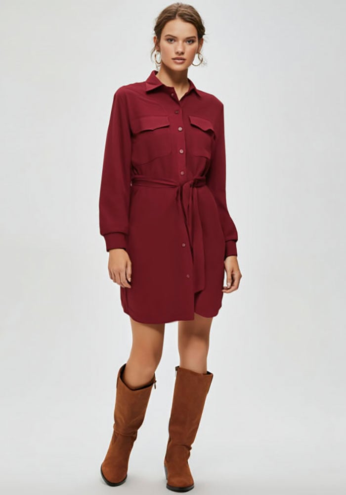 Melrose Hemdblusenkleid
