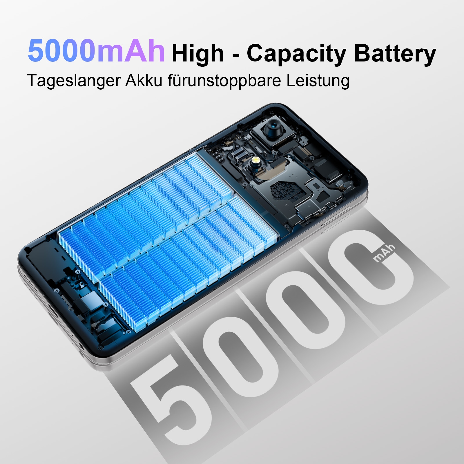 ZTE Smartphone »Blade A35e« Silvery Gray