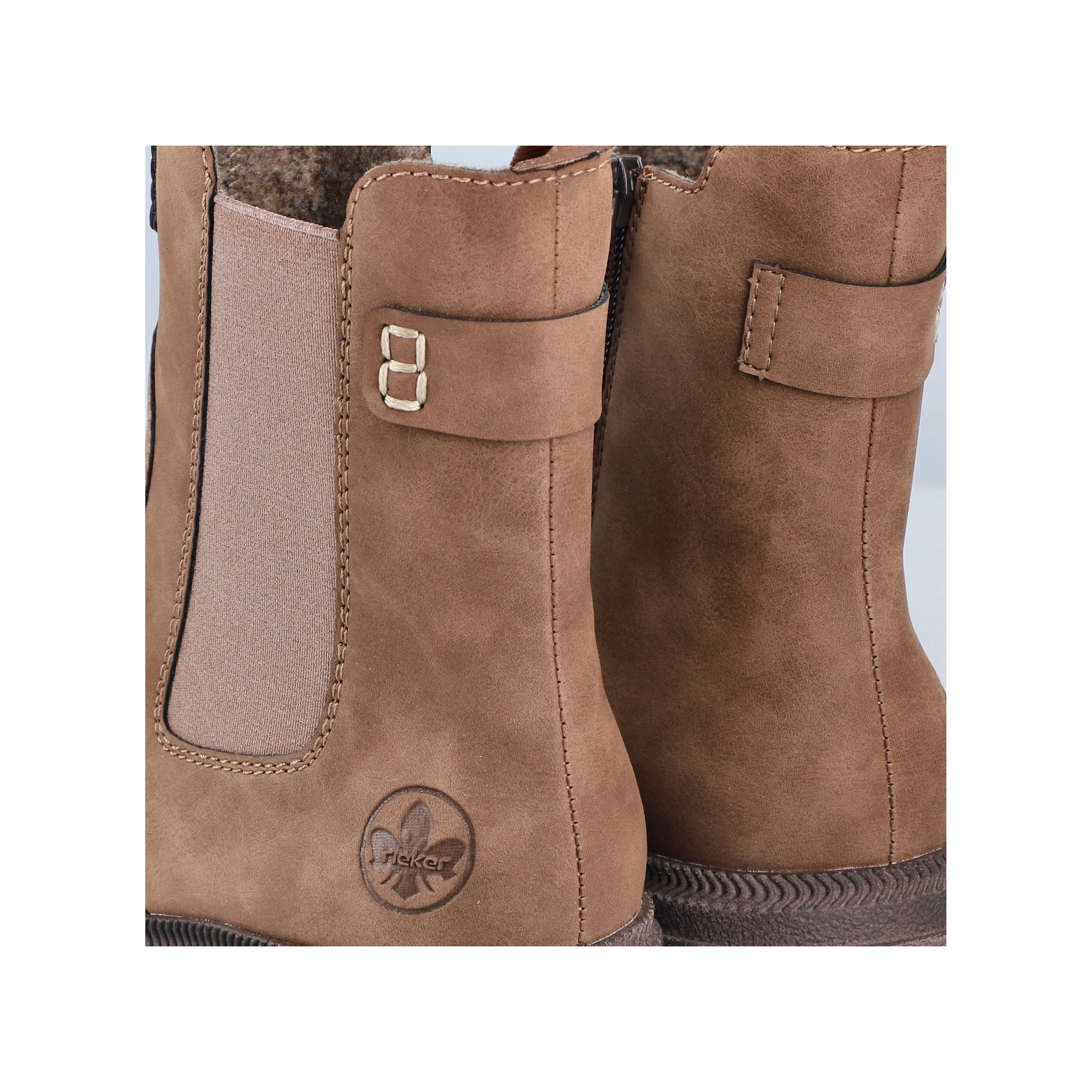 Rieker Chelseaboots  Stiefelette, Klassik-Boots Logo und Ziernaht