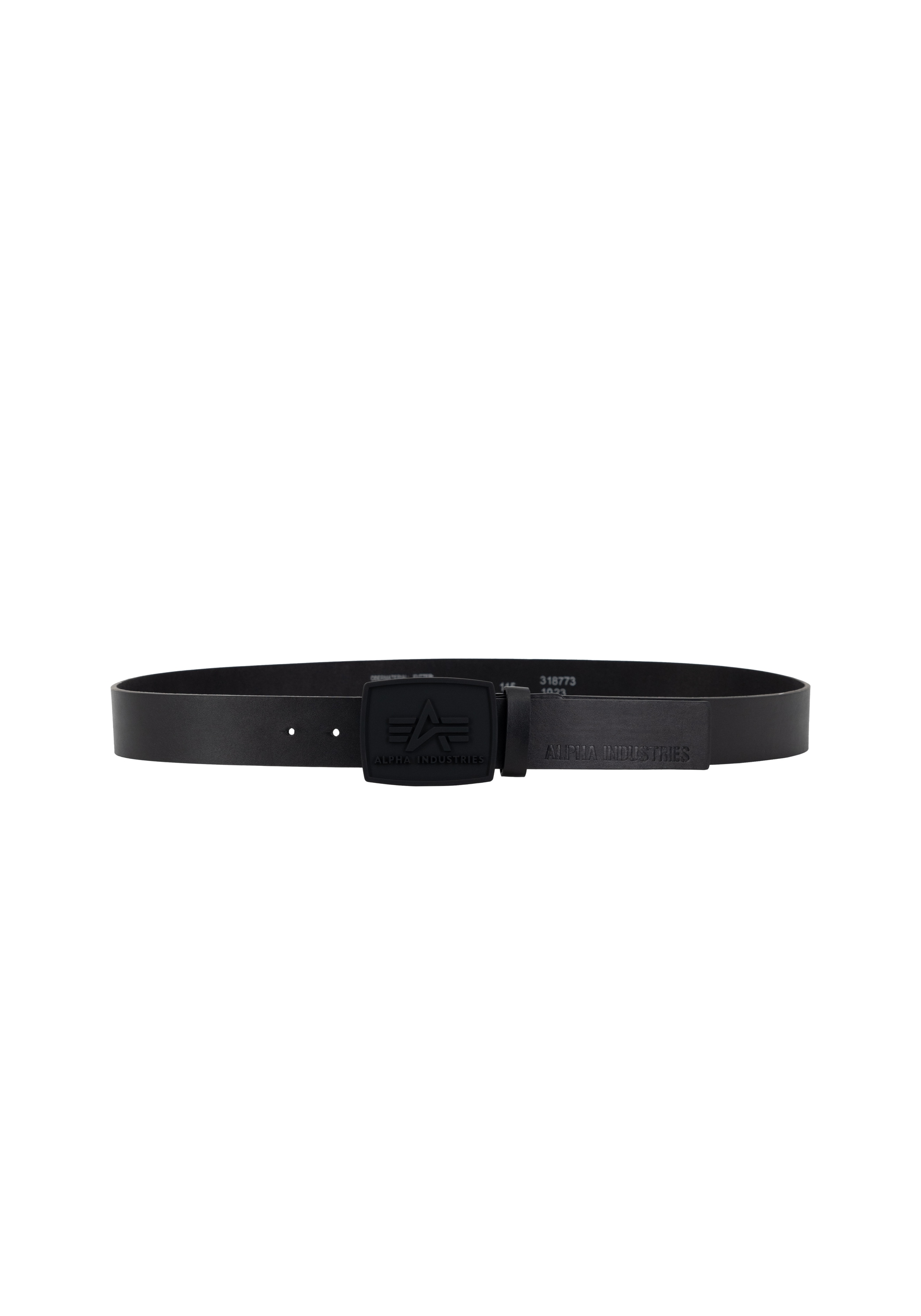 Alpha Industries Ledergürtel "All Black Belt" günstig online kaufen