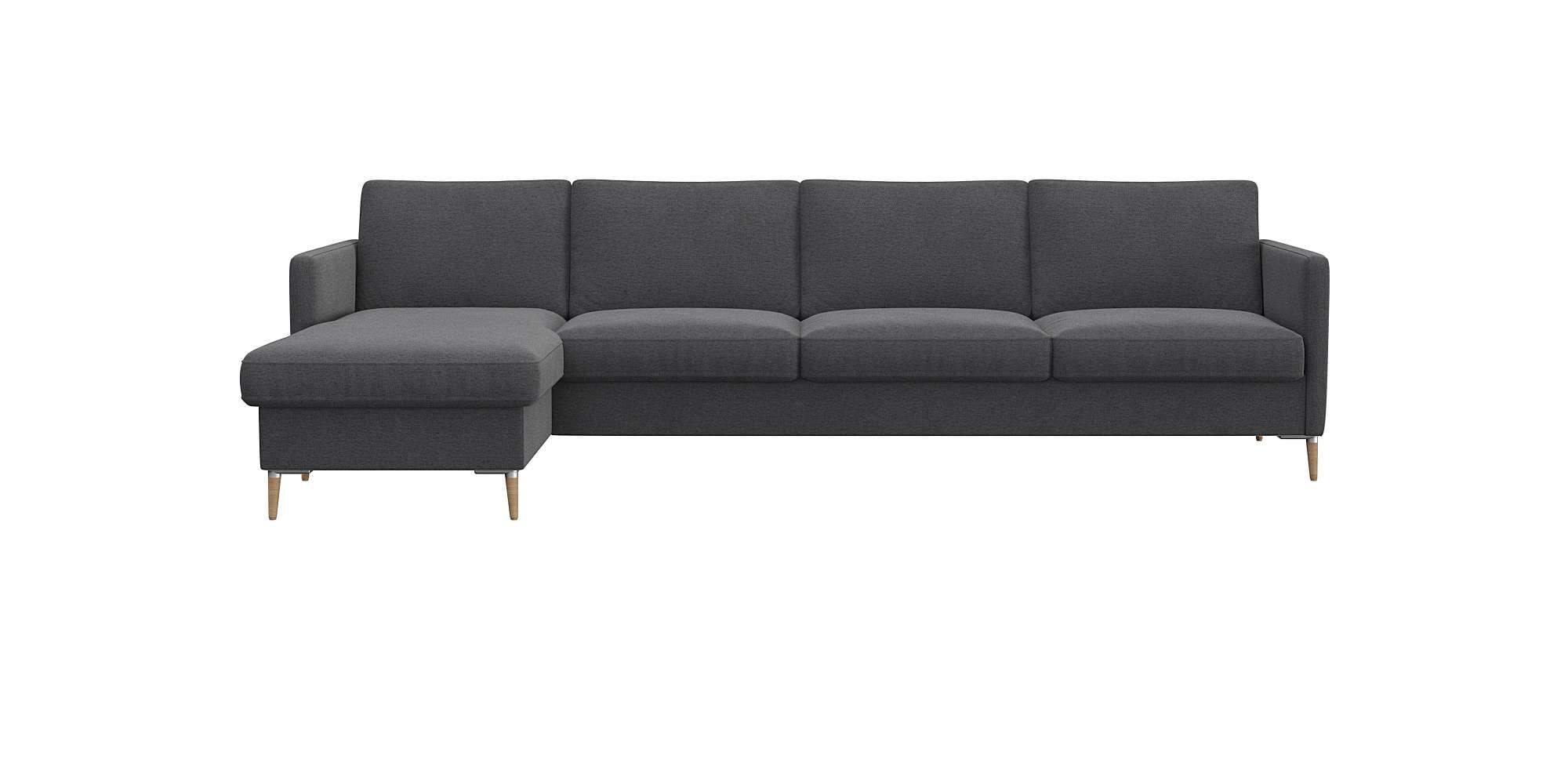 FLEXLUX Ecksofa "Fiore, super Sitzkomfort durch Kaltschaum im Sitz, L-Form" günstig online kaufen