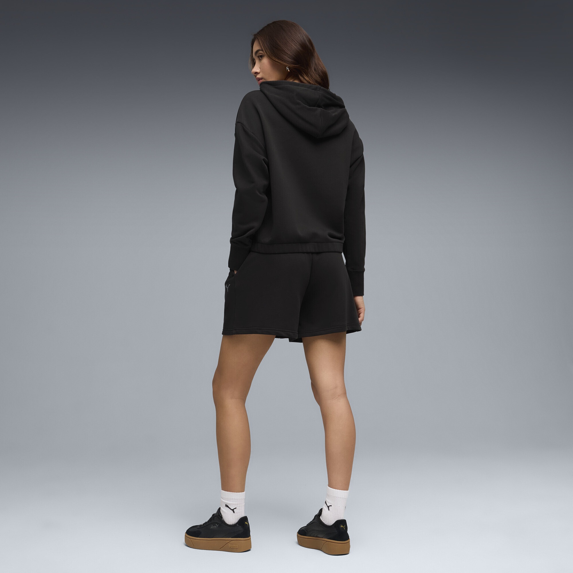 Thumbnail - PUMA Jogginganzug "Relaxed Kurzer Trainingsanzug mit Kapuze Damen"