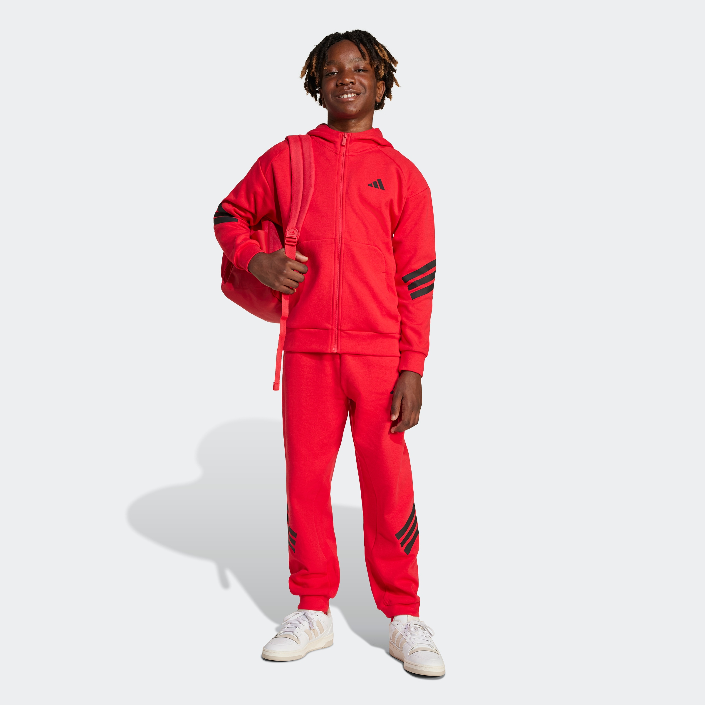 adidas Sportswear Kapuzensweatshirt »J FI 3S FZ HD«