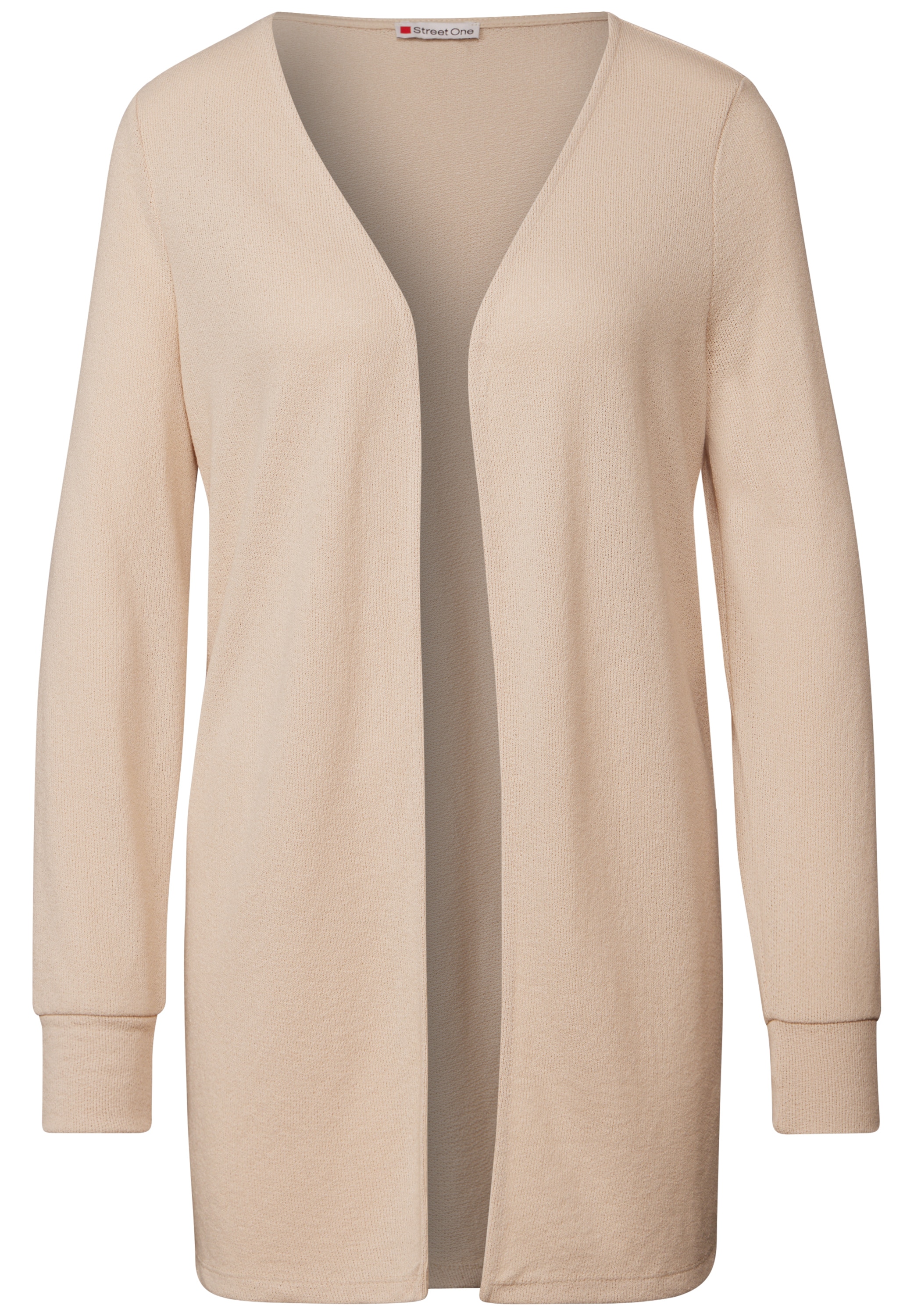STREET ONE Cardigan, aus softem Materialmix