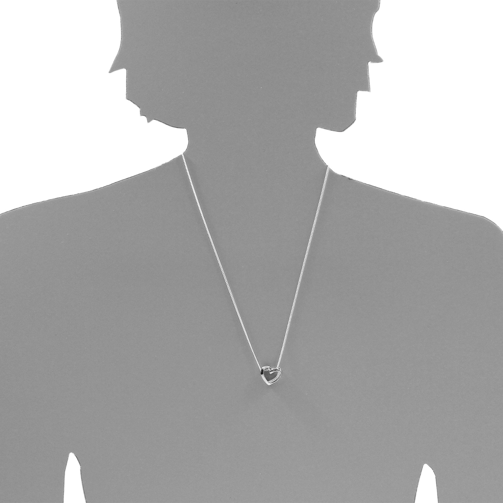 OSTSEE-SCHMUCK Kettenanhänger »Ostsee-Schmuck Anhänger Herz Anhänger Herz«, (1 tlg.)