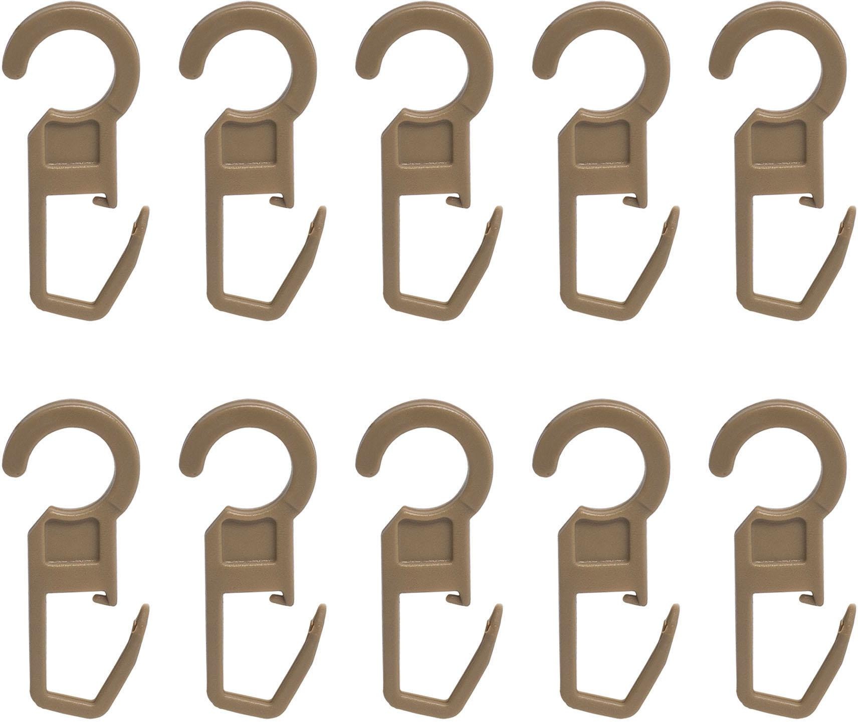 Liedeco Faltenclip Faltenlegehaken, für Gardinenringe Öse 10 mm günstig online kaufen