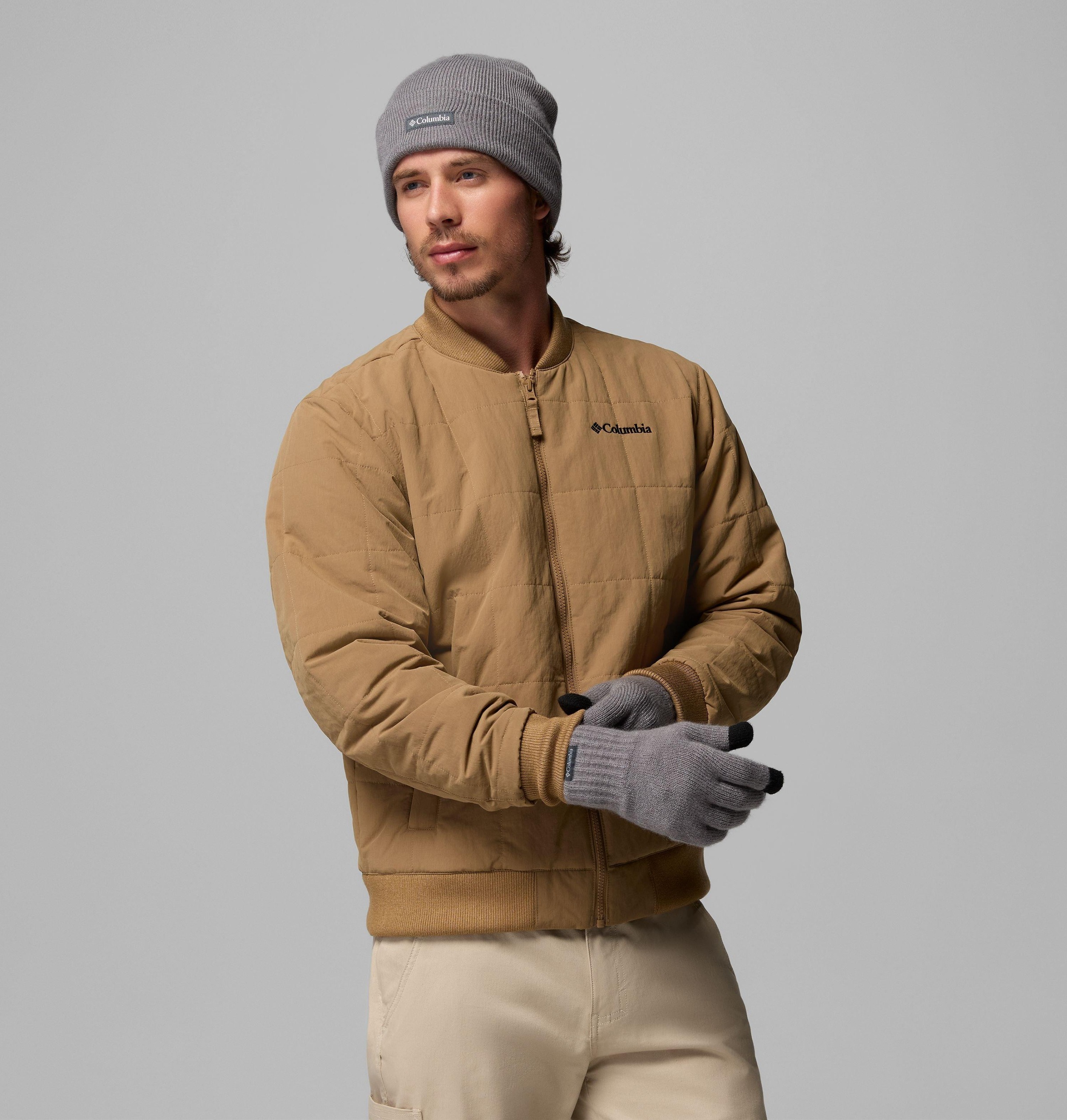 Columbia Beanie »CSC Beanie and Glove Set« 2 Stk. 2-teiliges Set aus Beanie und Handschuhen, sportlicher Stil
