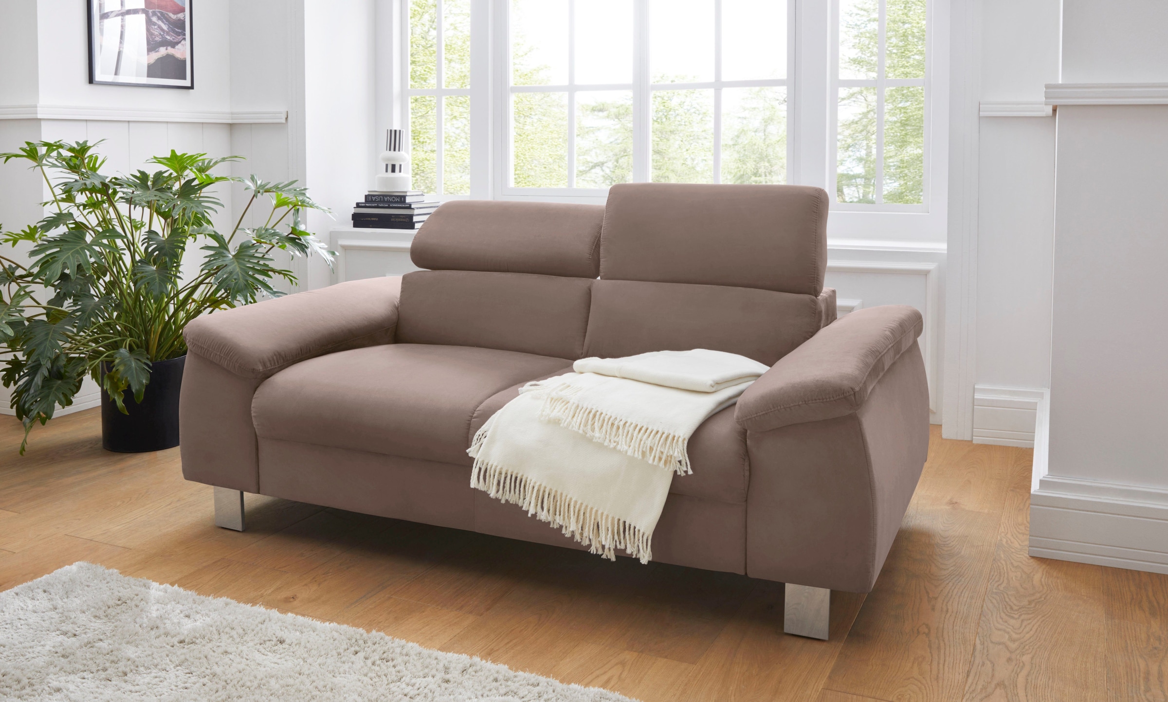 COTTA Polstergarnitur "Komaris, B: 177 bzw. 100 cm", (Set), Set: 2er-Sofa & günstig online kaufen