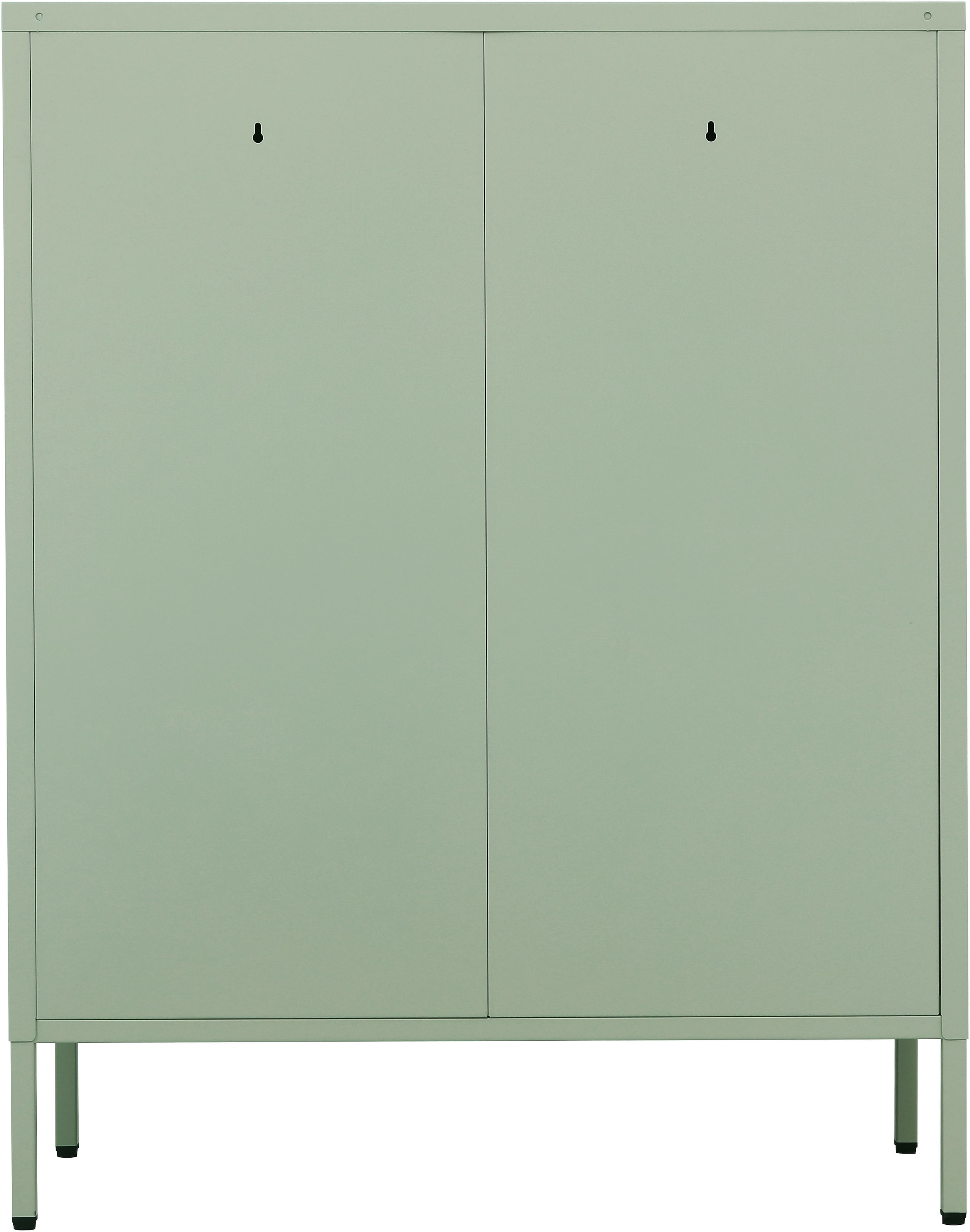 INOSIGN Wäscheschrank »Siena Metallschrank Stahlschrank Mehrzweckschrank Beistellschrank« Breite 80cm , idealer Wäscheschrank im Loft Design,  Bestseller Stahlschrank Kommode mit 2 Türen