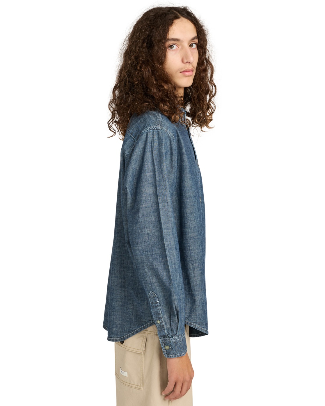 Thumbnail - Element Langarmhemd "Button Down Regular Chambray"