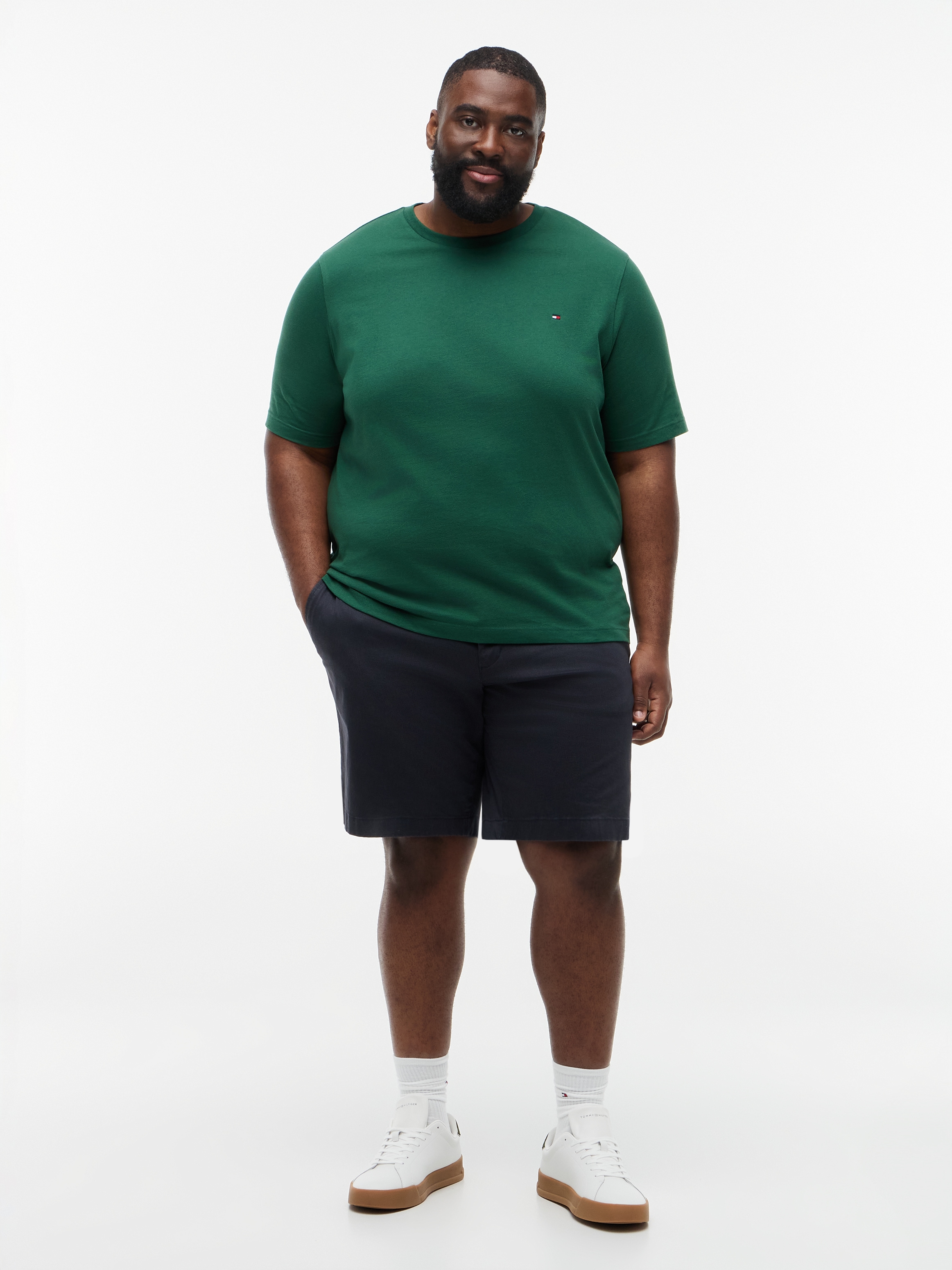 Tommy Hilfiger Big & Tall T-Shirt »BT-ESS SEASONAL REGULAR SOLID« Große Größen
