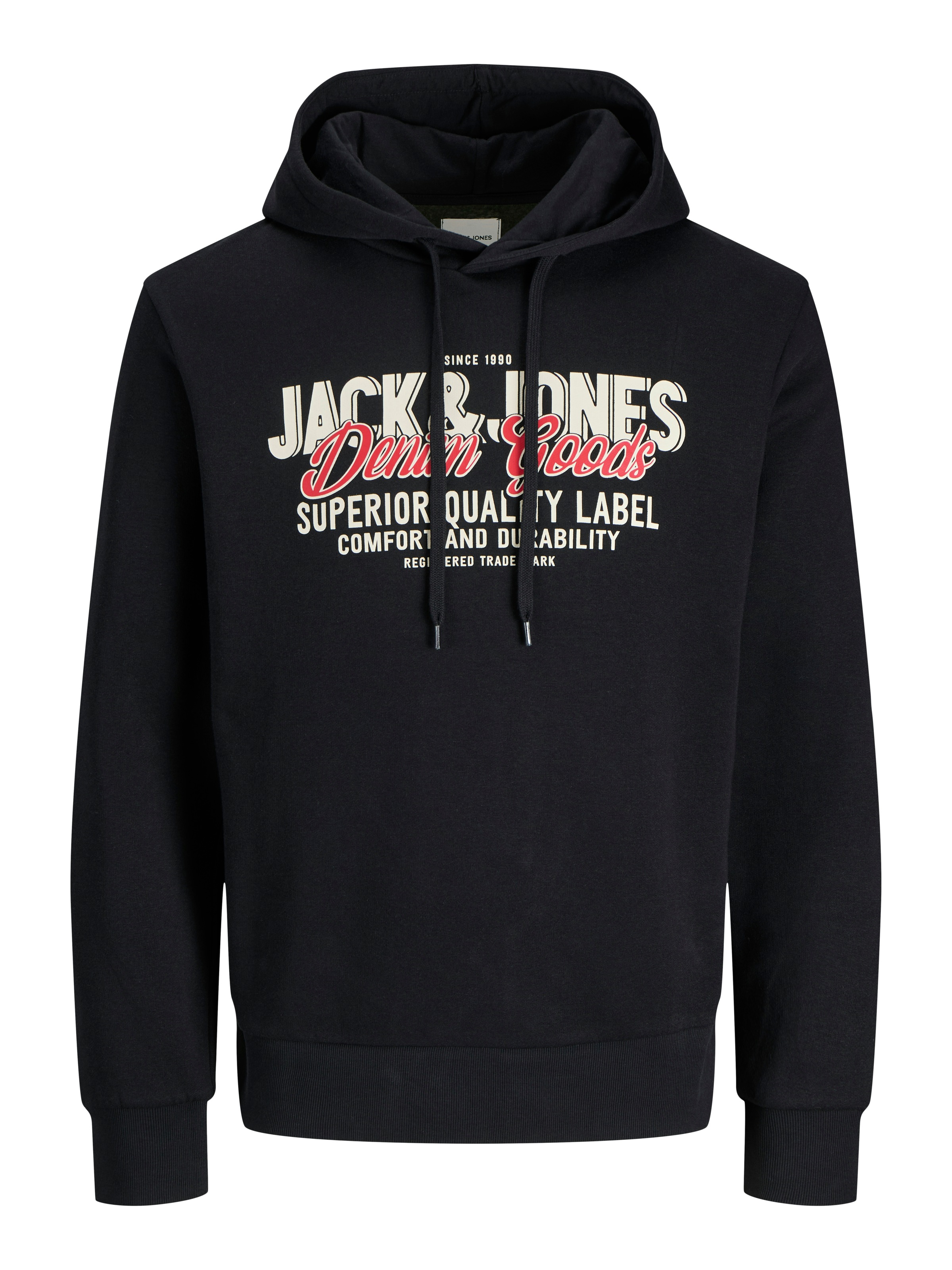 Jack & Jones PlusSize "JJELOGO SWEAT HOOD 2 COL 24/25 NOOS PLS", mit Logo F günstig online kaufen