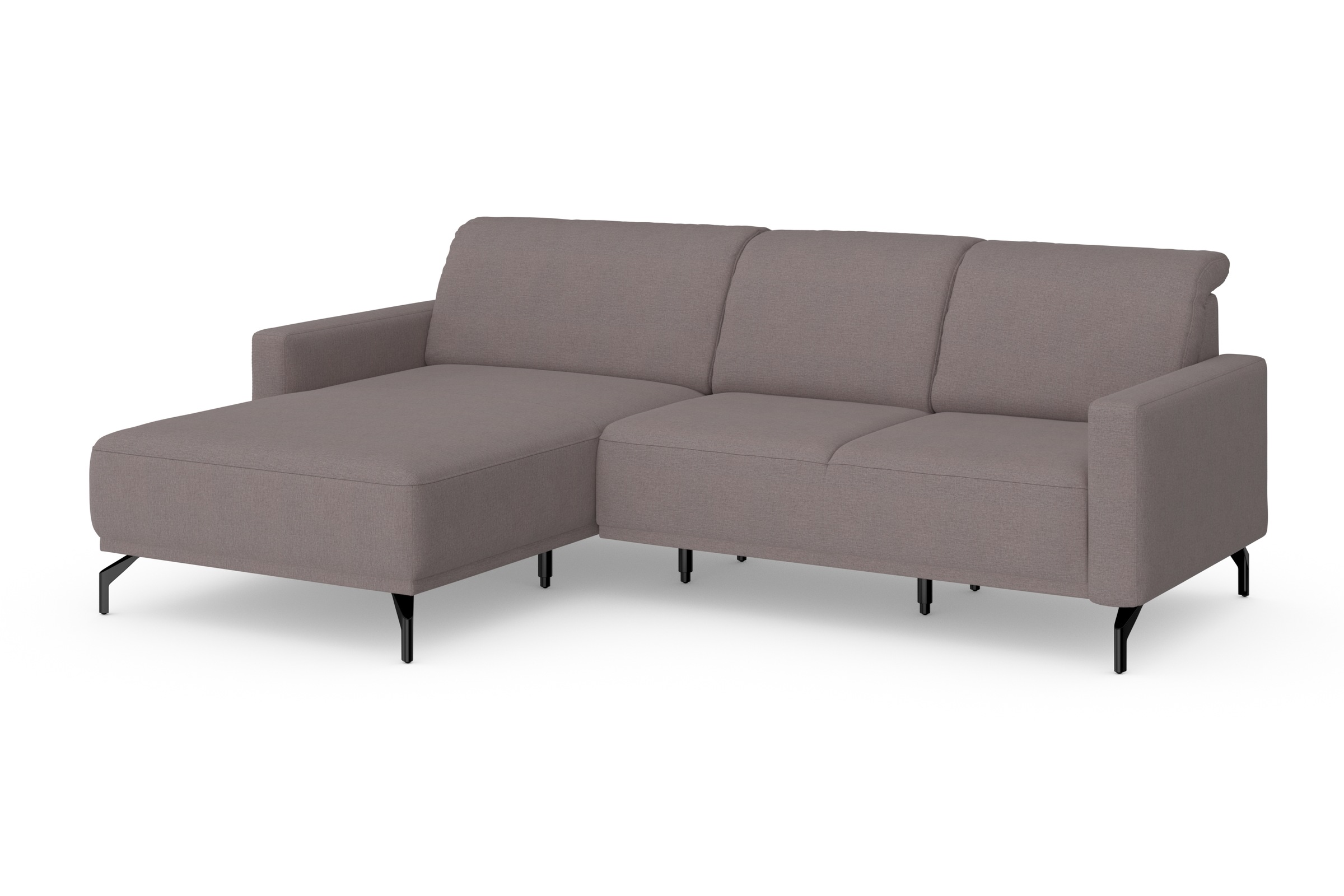sit&more Ecksofa »Bailando L-Form«, wahlweise mit Kopfteilverstellung und Vorziehsitz, motorisch