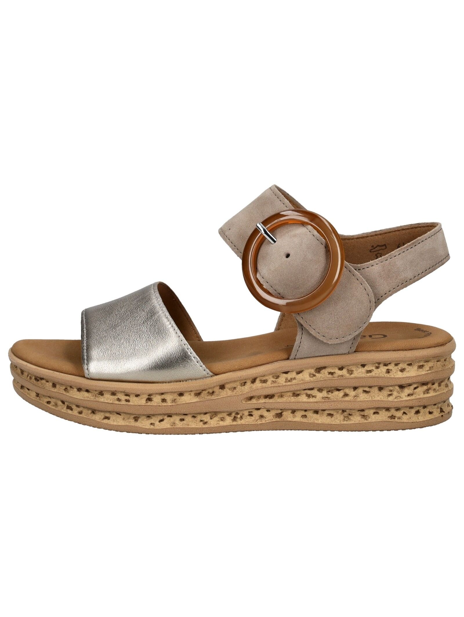 Gabor Keilsandalette "Gabor Sandalen Leder" günstig online kaufen