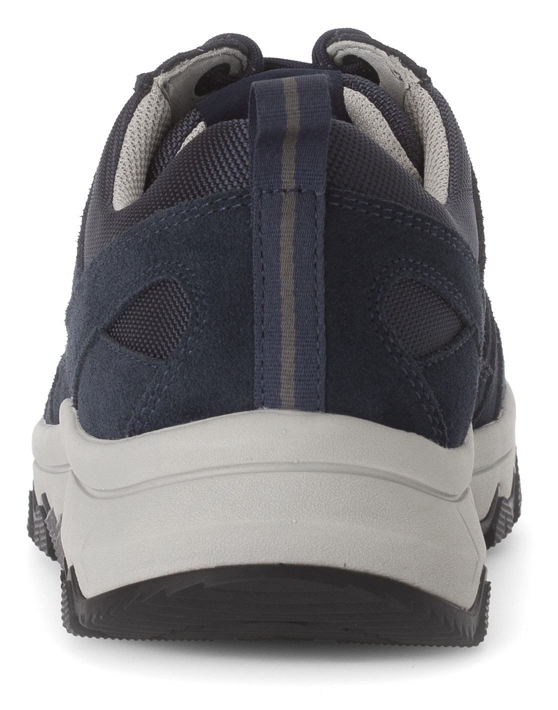Gabor Rollingsoft Keilsneaker, Freizeitschuh, Halbschuh, Schnürschuh mit Ziernähten, Weite G