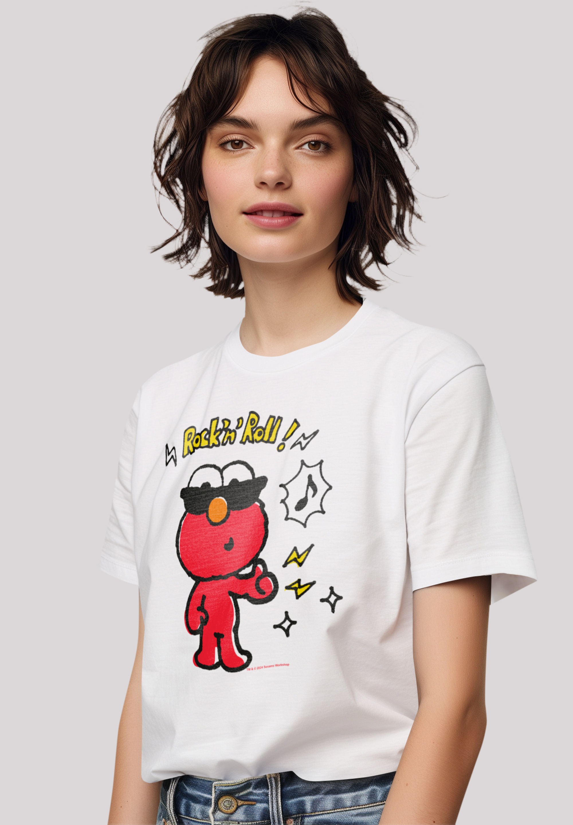 T-Shirt »Sesamstraße Elmo´s Rock´n Roll«, Premium Qualität