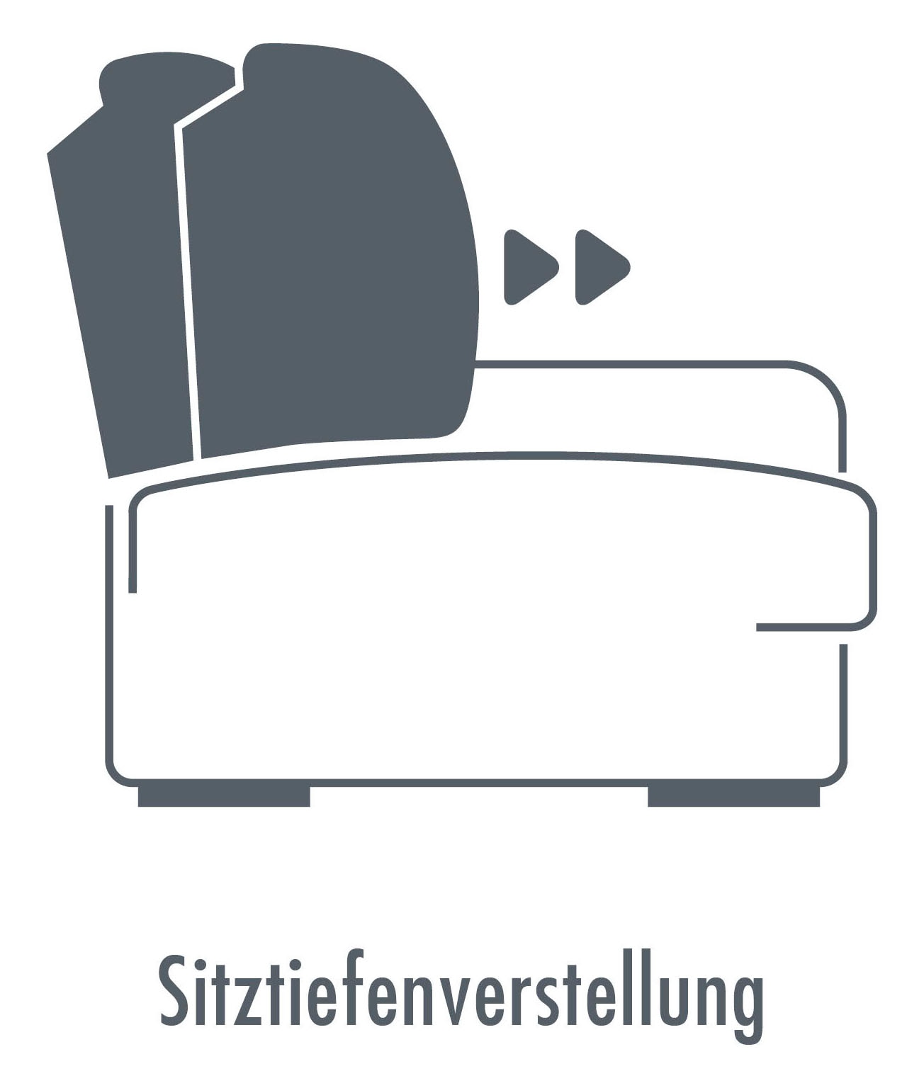 Die PlanBar Ecksofa »MP-IN17041 L-Form«, Sitztiefenverstellung, optional mit Kopfteilverstellung & Bettfunktion