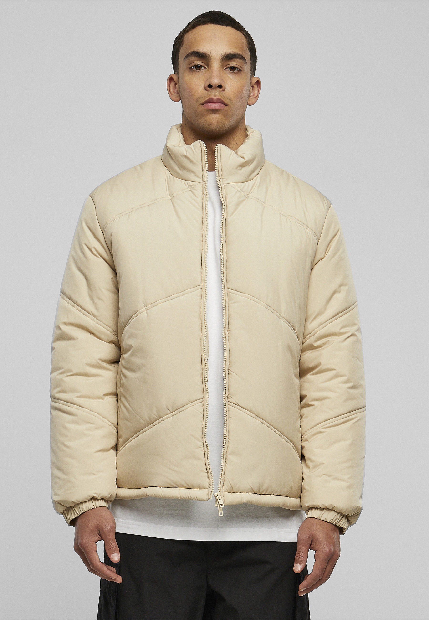 URBAN CLASSICS Allwetterjacke »Urban Classics Herren Arrow Puffer Jacket« 1 Stk. tlg. ohne Kapuze