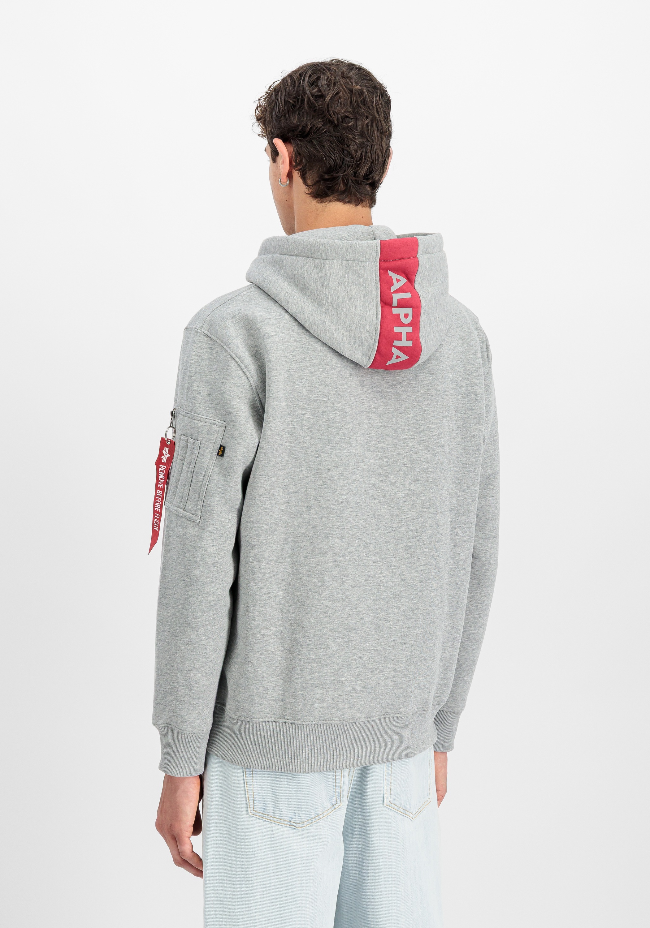 Alpha Industries Hoodie »Red Stripe Hoodie«