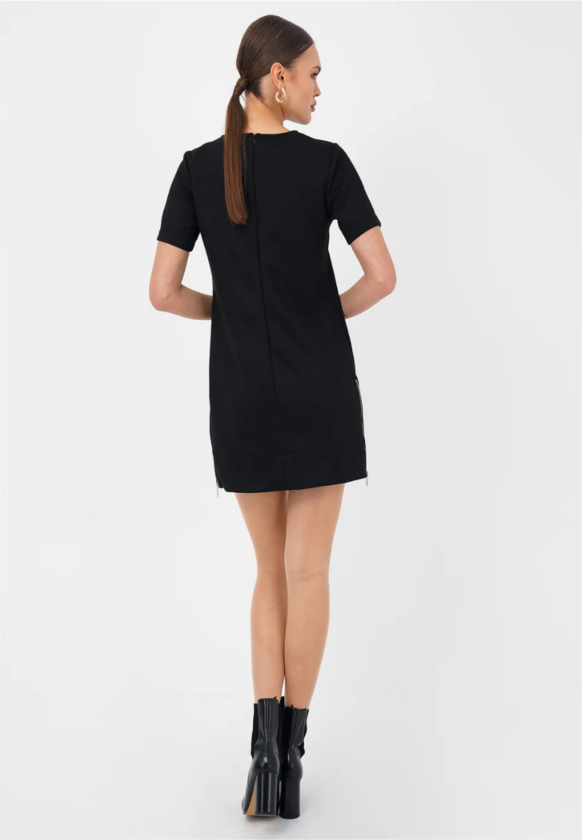 freshlions Jerseykleid »Franka« 1 Stk. tlg. mit kurzen Ärmeln