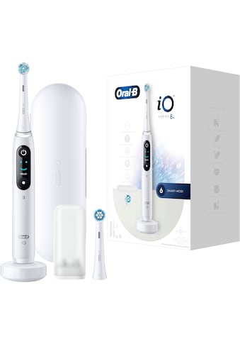 Oral B Elektrische Zahnbürste »iO 8«, 2 St. Aufsteckbürsten, 6 Putzmodi kaufen