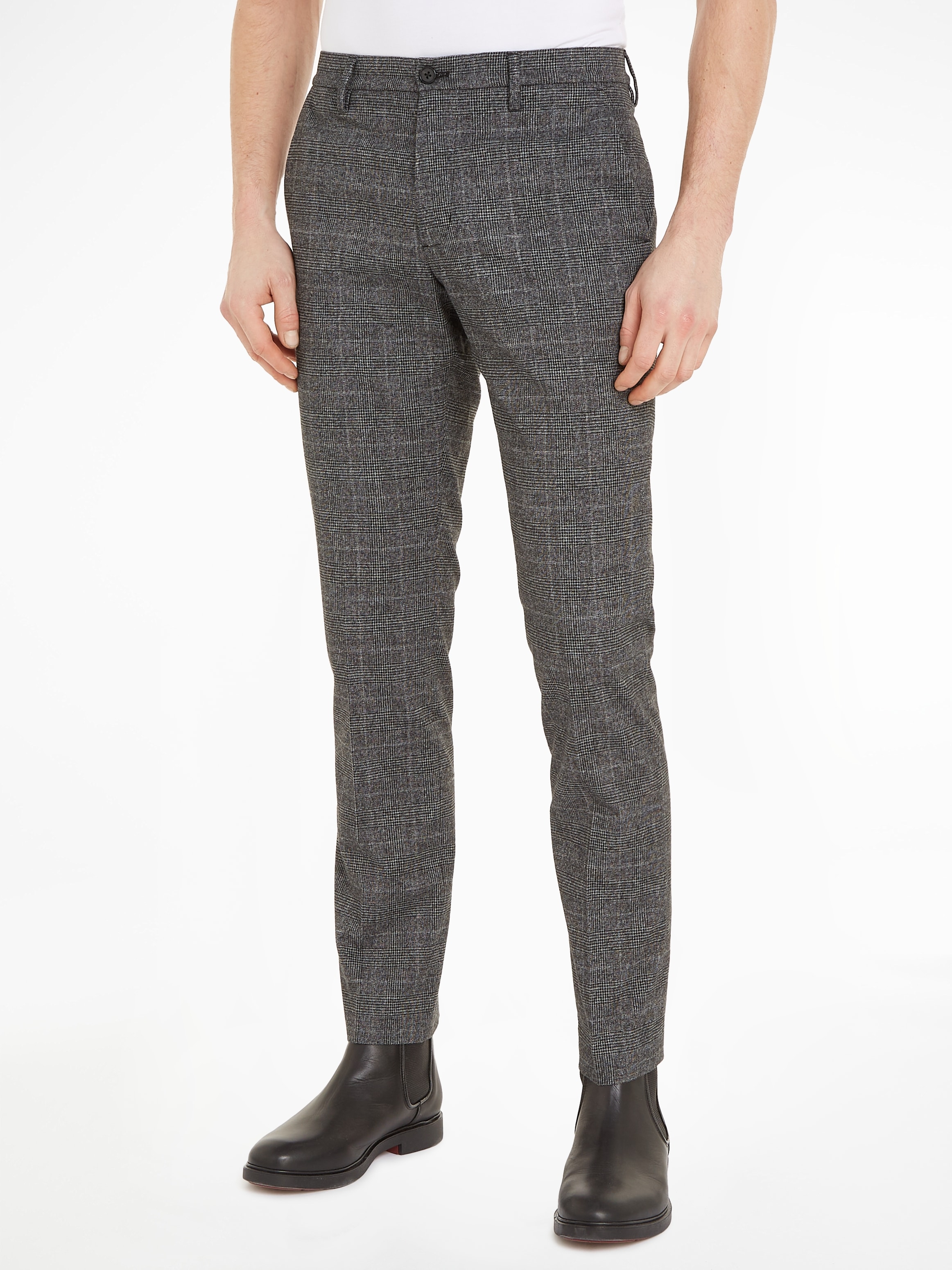 Tommy Hilfiger 5-Pocket-Hose "DENTON BRUSHED CHECK"