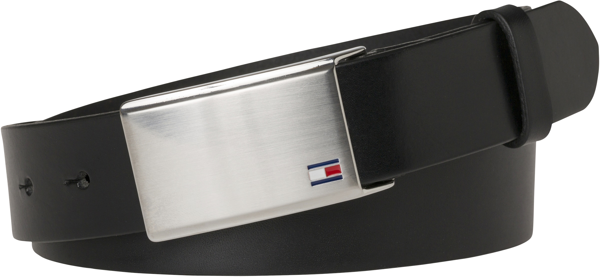 Tommy Hilfiger Koppelgürtel »Plaque Belt 3,5 cm«, individuell verstellbare Schnalle