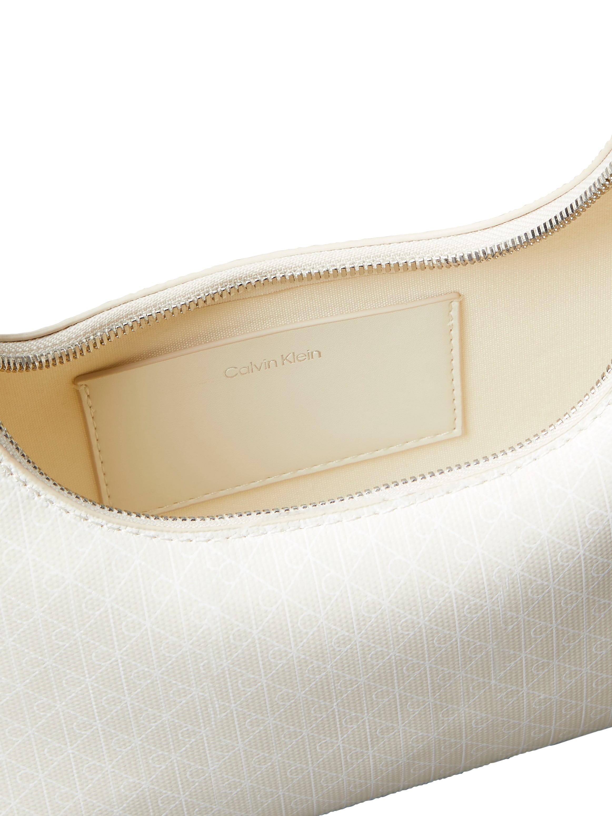 Calvin Klein Schultertasche »AOP SHOULDER BAG« Henkeltasche, Handtasche, Umhängetasche mit CK-Monogramm-Print