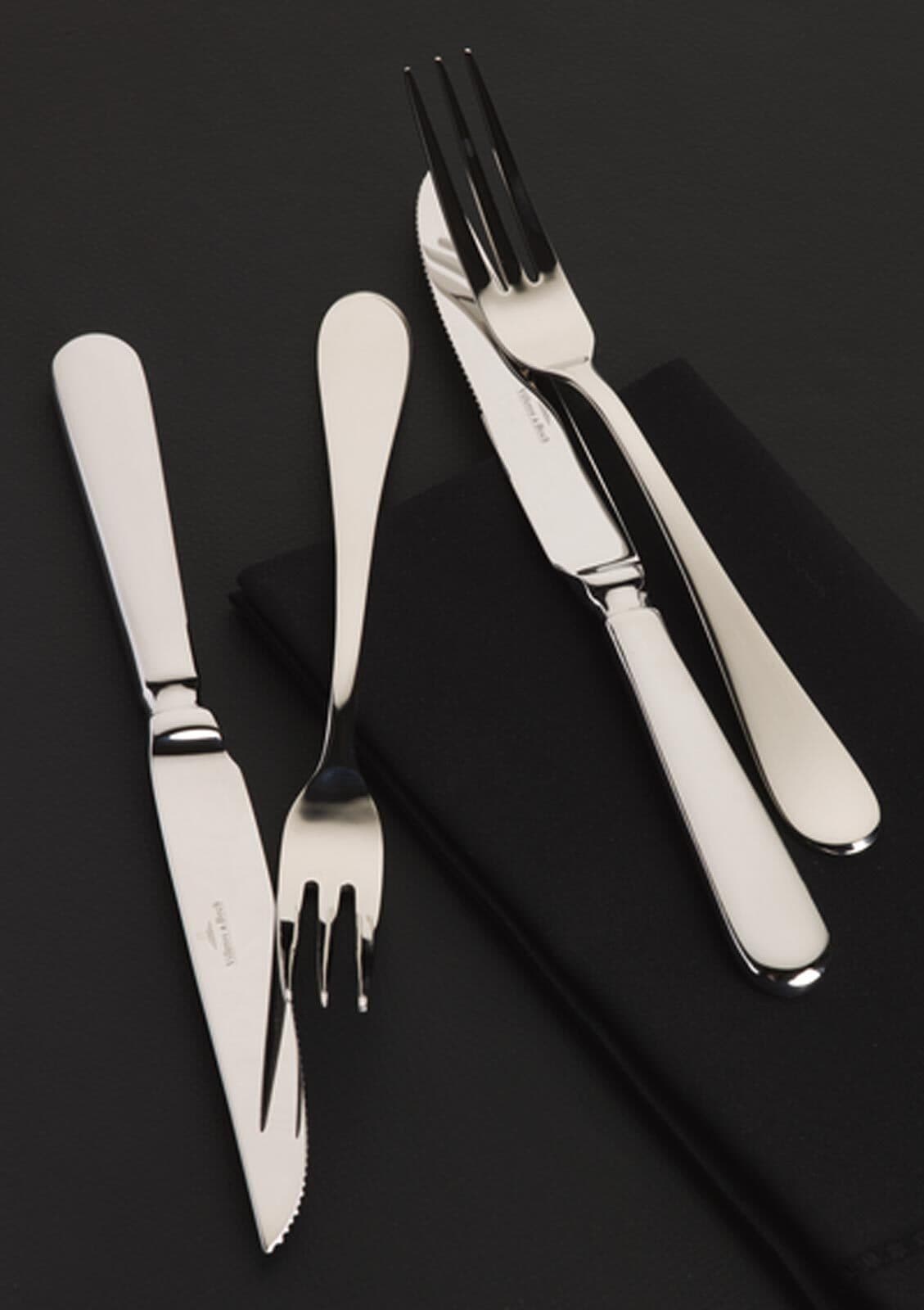 Villeroy & Boch Besteck-Set »Steakbesteck Oscar 12er Set silber«