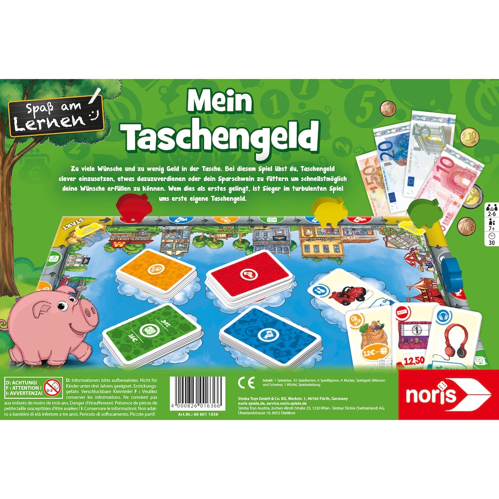 Noris Spiel »Mein Taschengeld«, Made in Germany