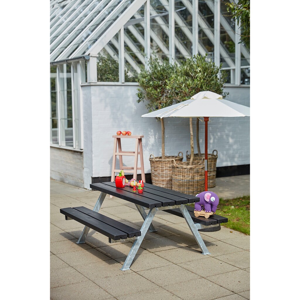 PLUS Garten-Kindersitzgruppe »Alpha Junior Kombimöbel«, (1 tlg.), 118x118x57/32,5 cm