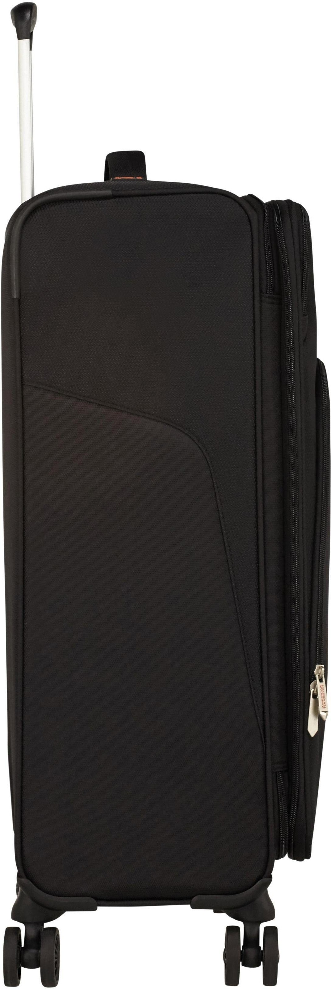 American Tourister® Weichgepäck-Trolley »SUMMERFUNK, 67 cm«, 4 Rollen, Reisekoffer Aufgabegepäck Trolley TSA-Zahlenschloss Volumenerweiterung