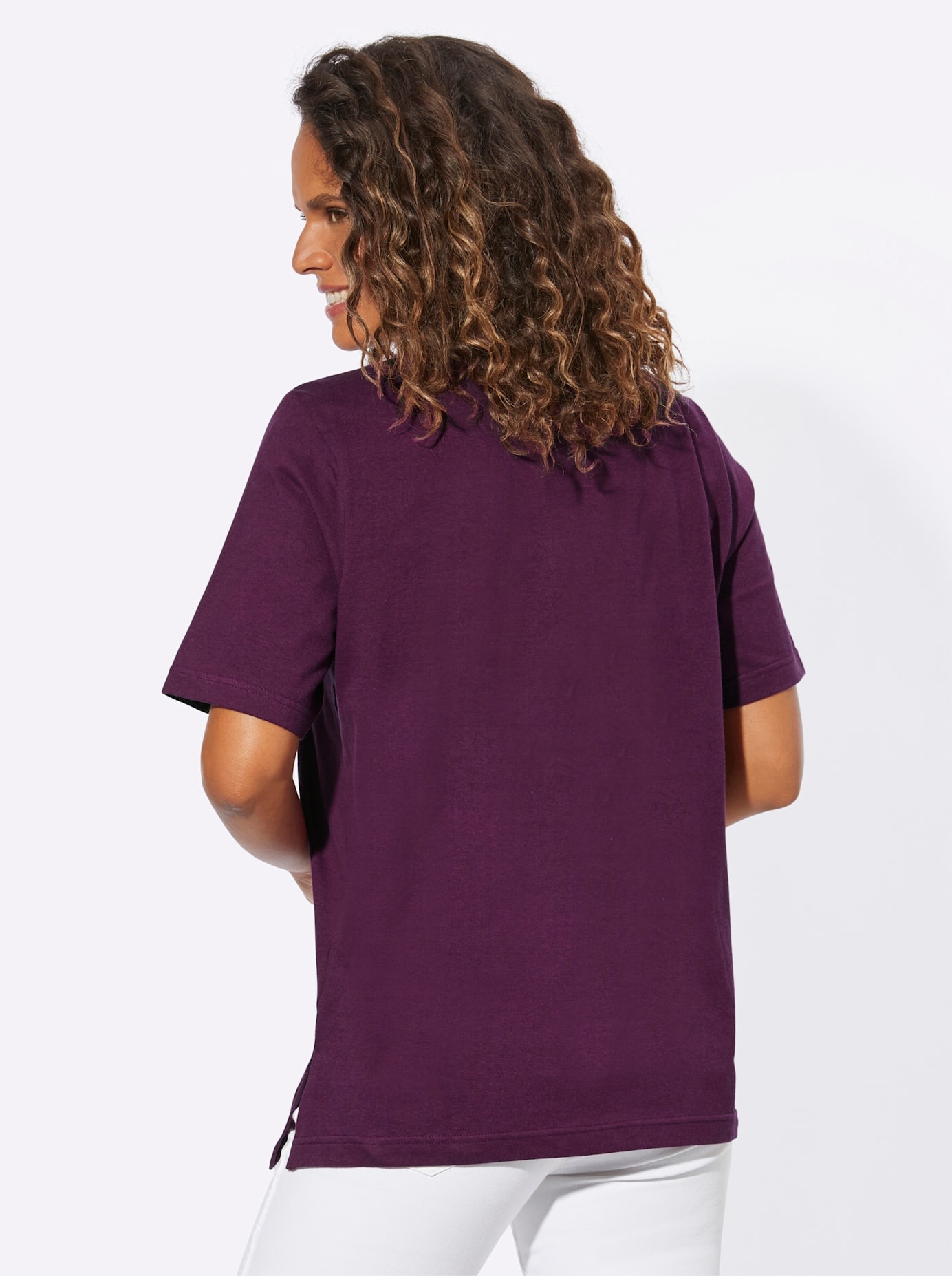 Casual Looks Kurzarmshirt »Shirt«, (1 tlg.)