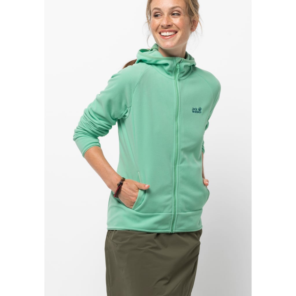 Jack Wolfskin Fleecejacke »ARCO JACKET WOMEN«, mit Kapuze