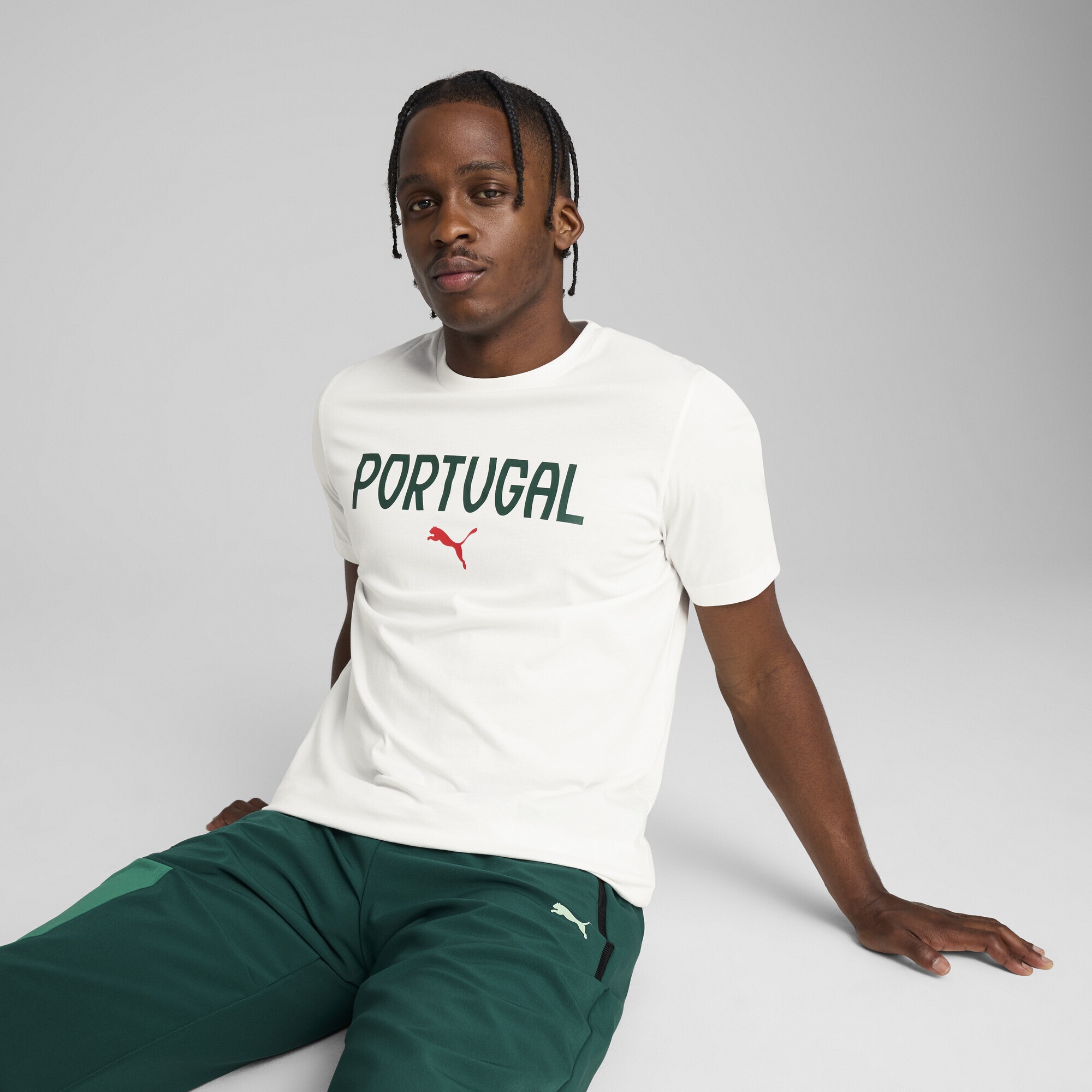 PUMA T-Shirt »Portugal ftblNRGY T-Shirt Herren«