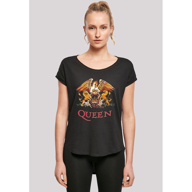 F4NT4STIC T-Shirt »Queen Rockband Classic Crest Black«, Print für bestellen  | BAUR