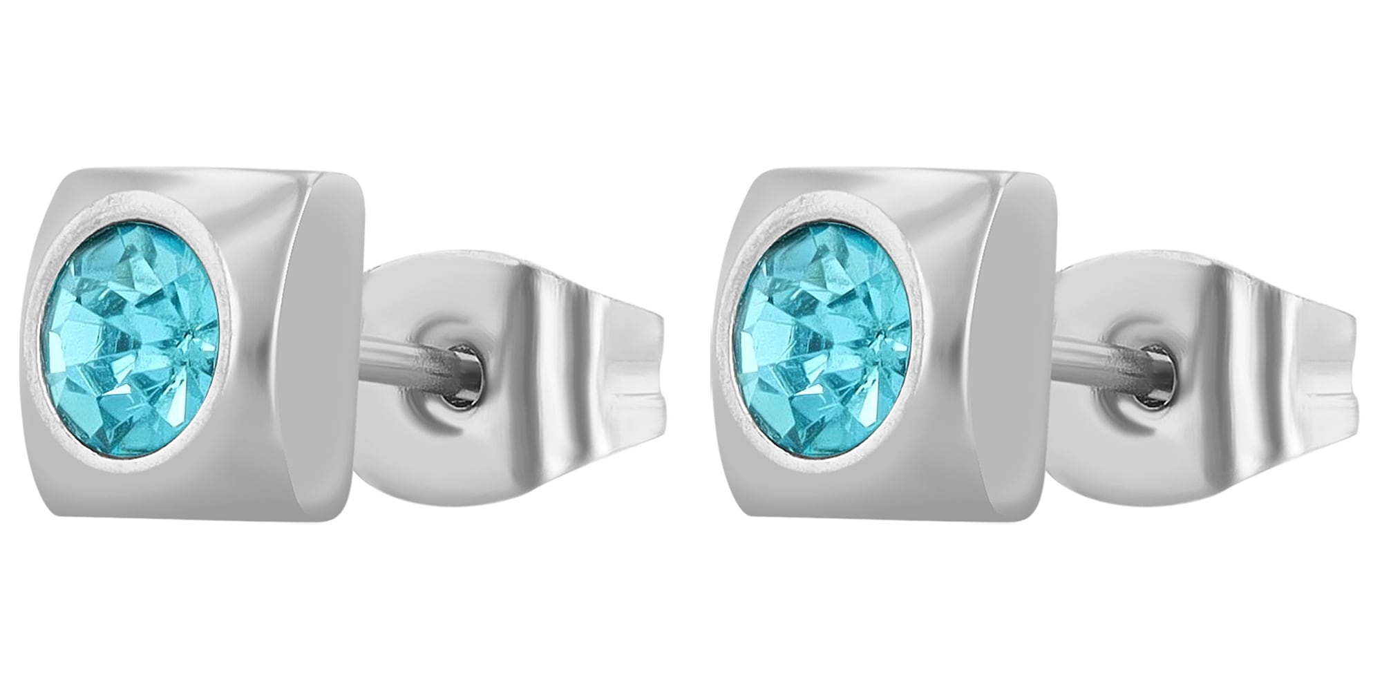 Adelia´s Paar Ohrhänger »Damen Ohrringe – Ohrstecker aus Edelstahl mit Strass Steinchen« Ideal als Geschenk – dezent und elegant