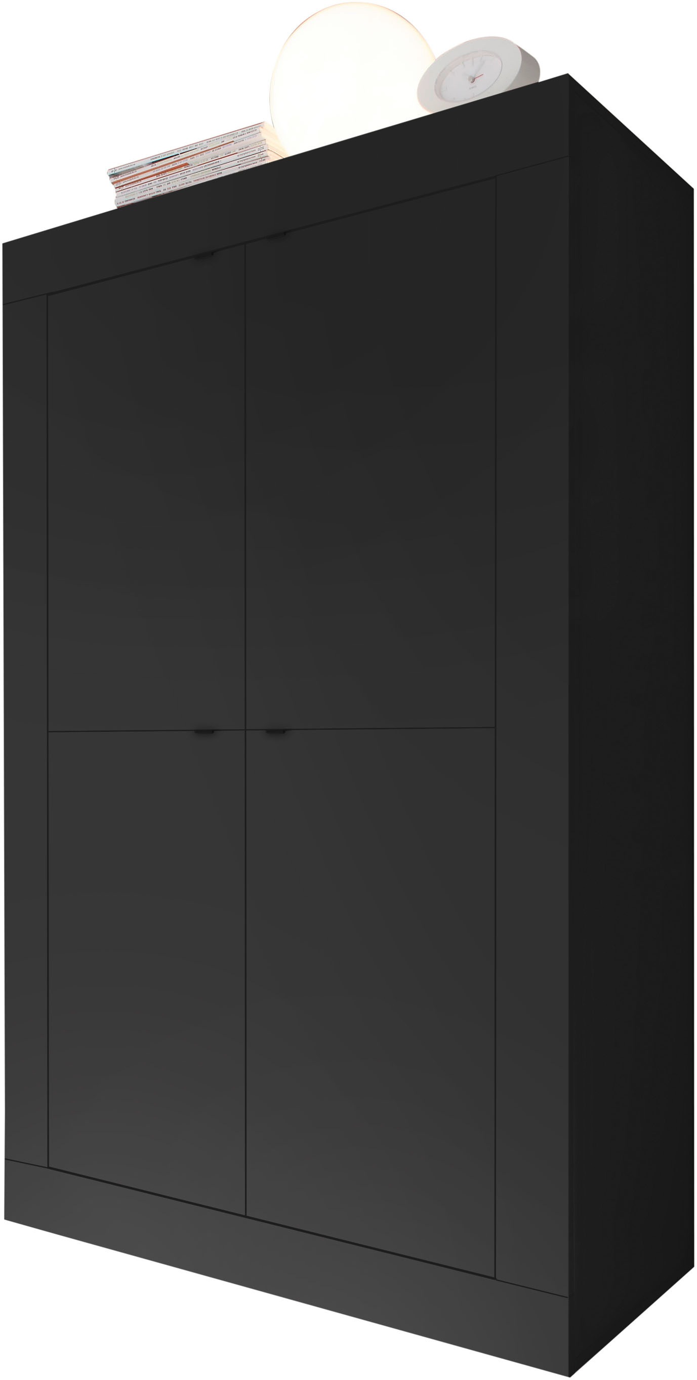 Home affaire Highboard "Basic Höhe 162 cm, Breite 102 cm, Kommode 4 Türen, günstig online kaufen