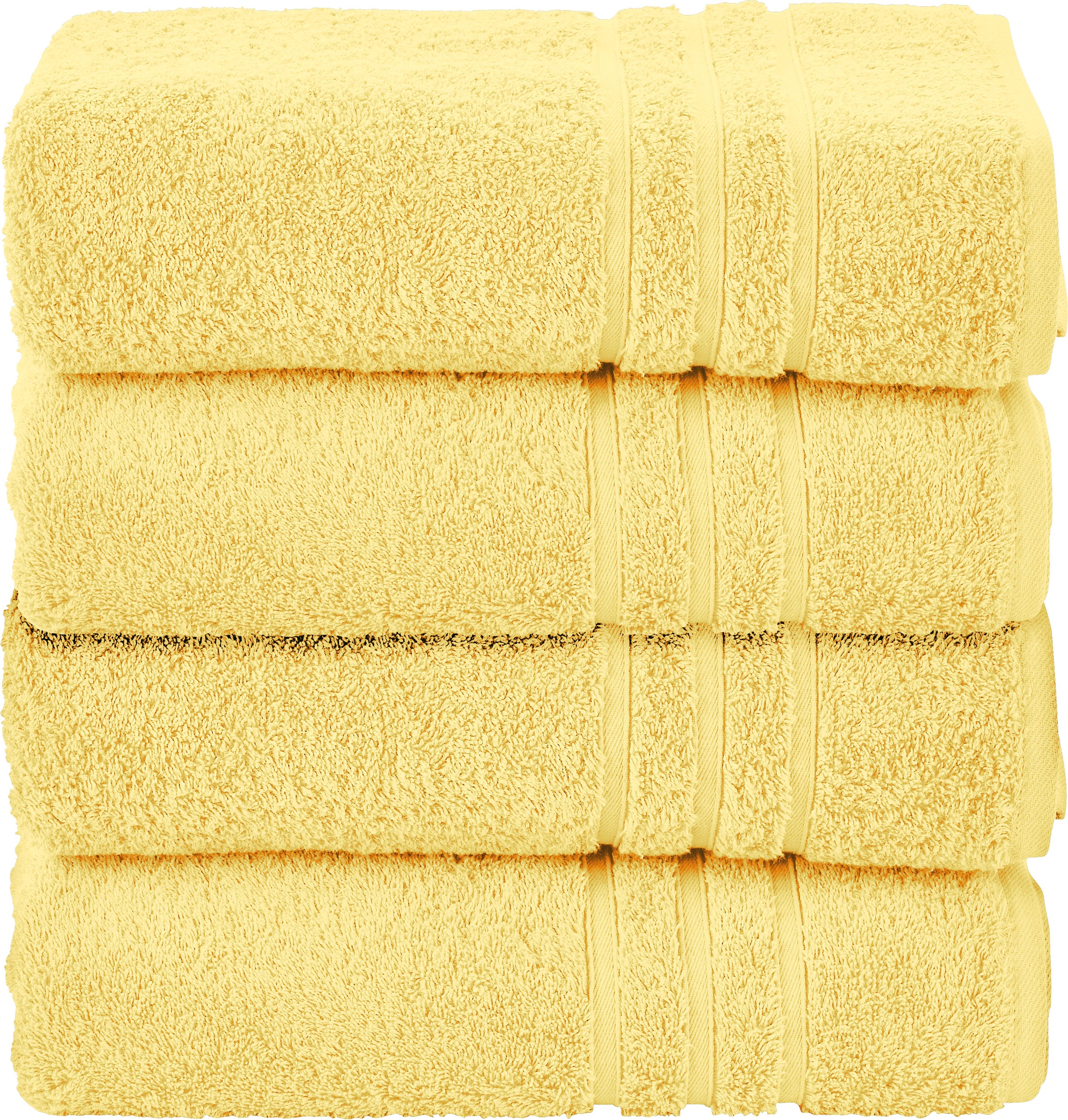 done. Handtuch Set "Daily Uni" Uni Farben, saugfähiges Walkfrottier günstig online kaufen