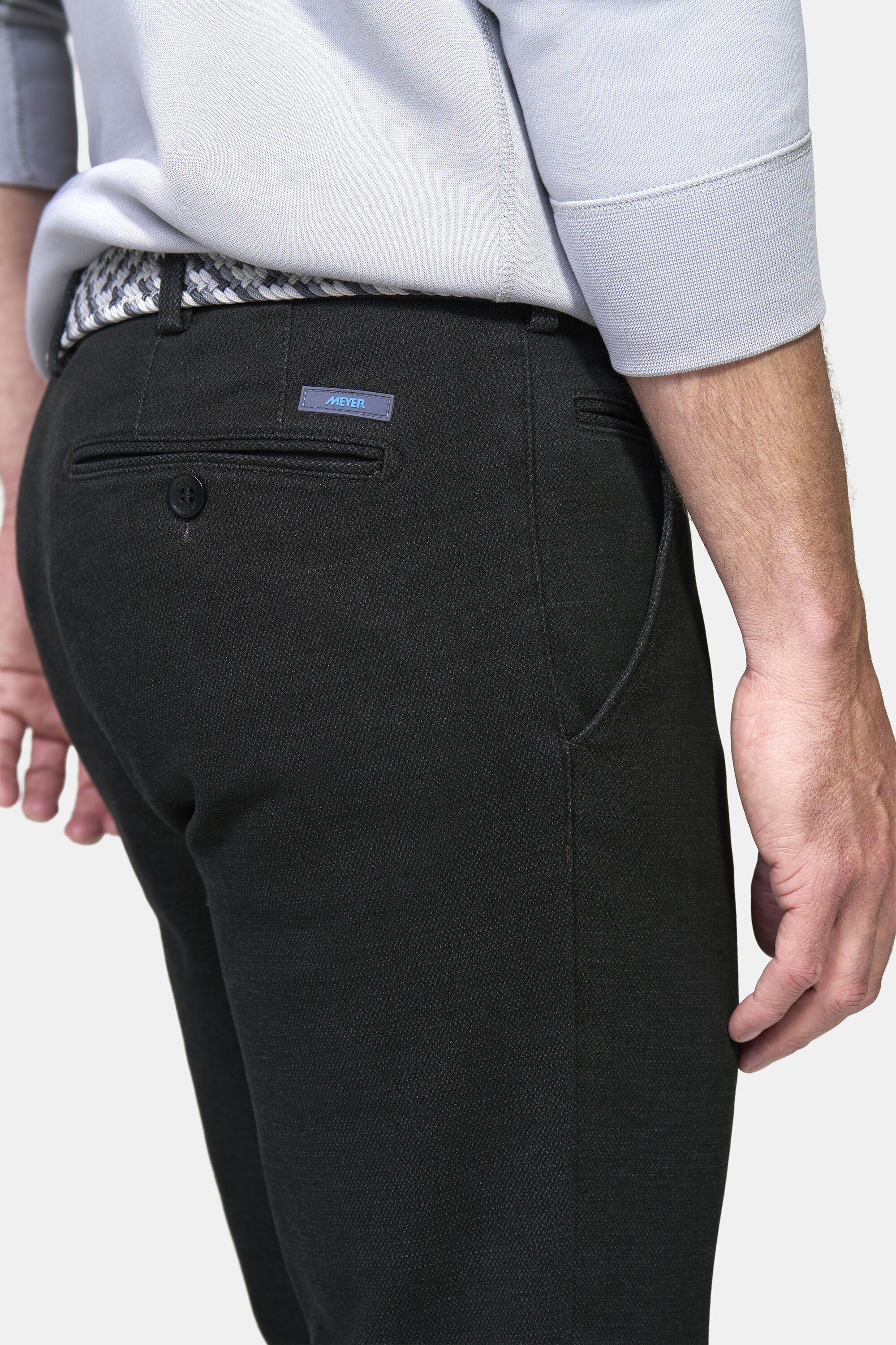 MEYER Chinos »Bonn 2-3620«  im Wool Look