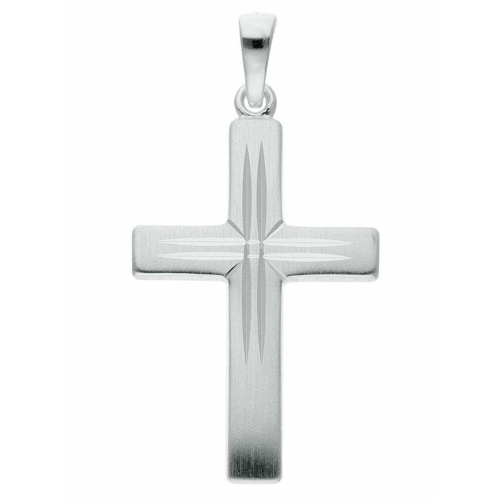 Adelia´s Kettenanhänger »Damen & Herren Silberschmuck 925 Silber Kreuz Anhänger«