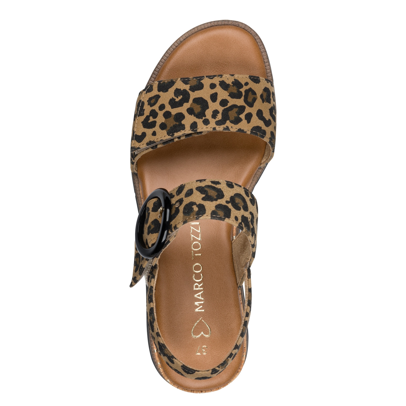 MARCO TOZZI Keilsandalette  Riemechensandale, Sommerschuh in veganer Verarbeitung