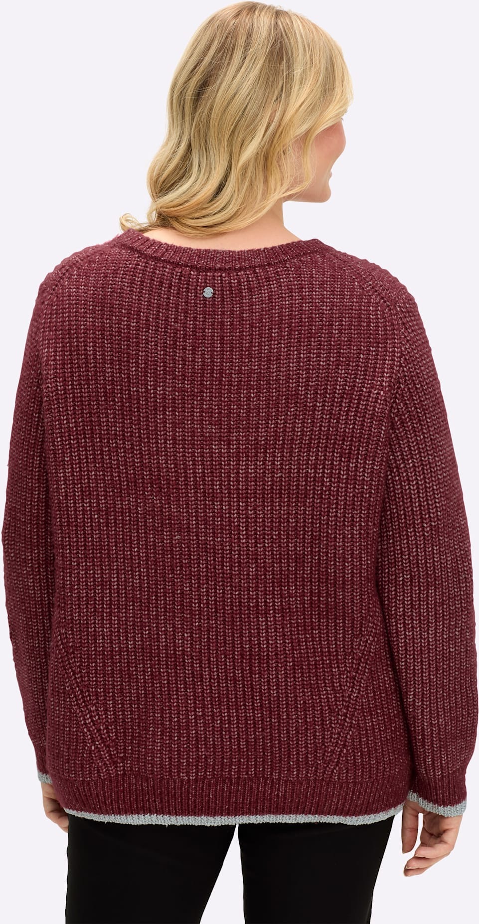 Sheego Rundhalspullover "Pullover" günstig online kaufen