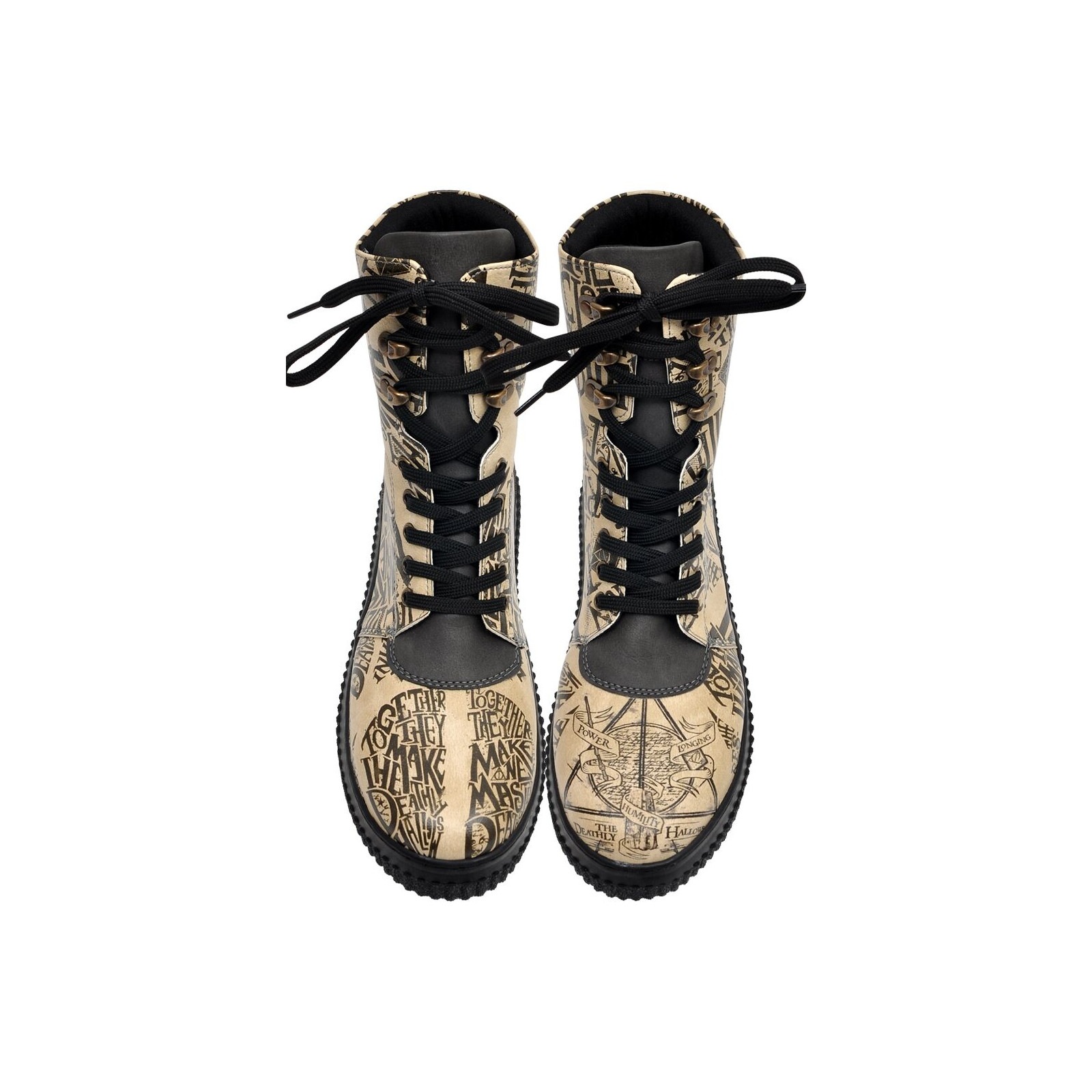 DOGO Schnürboots »Future High Top Boots Deathly Hallows Harry Potter Damen«  Handgefertigt