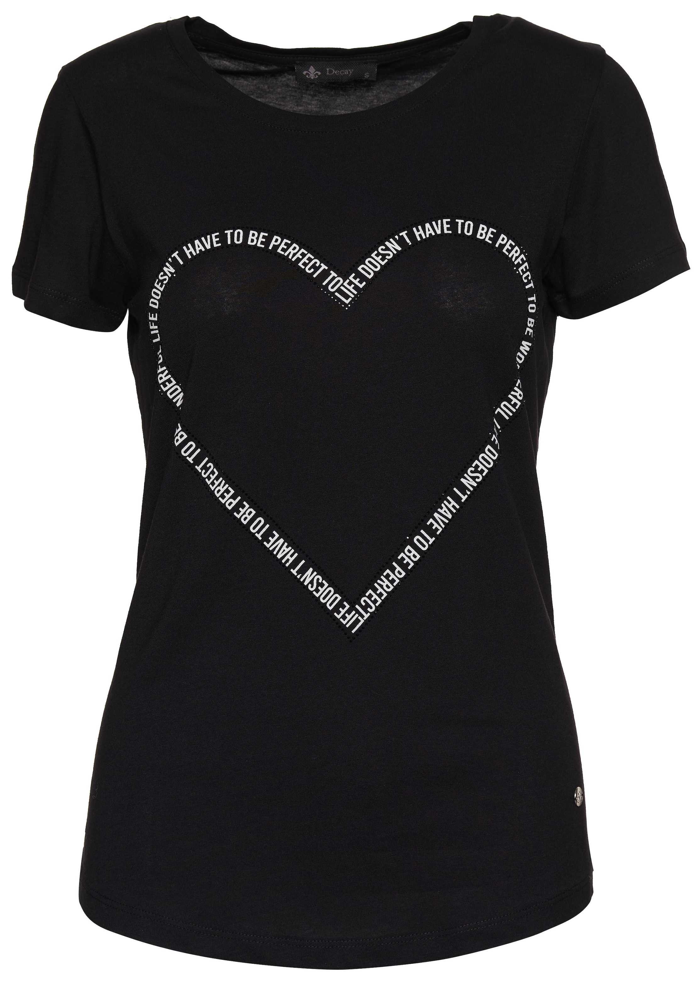 Decay T-Shirt, mit Herz-Print BAUR bestellen 