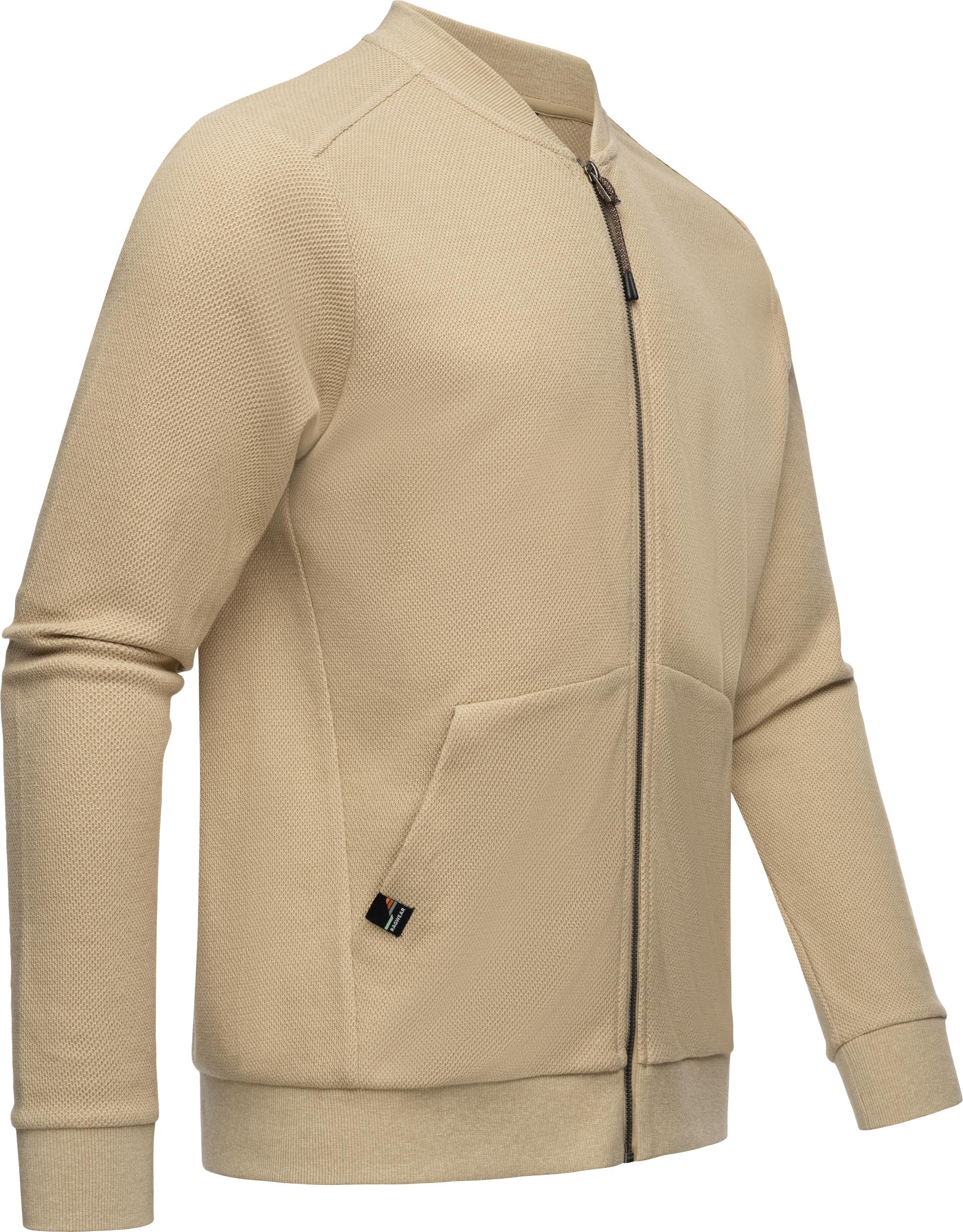 Ragwear Sweatjacke »Cruider«, lässige Herren Strickjacke mit Bündchen